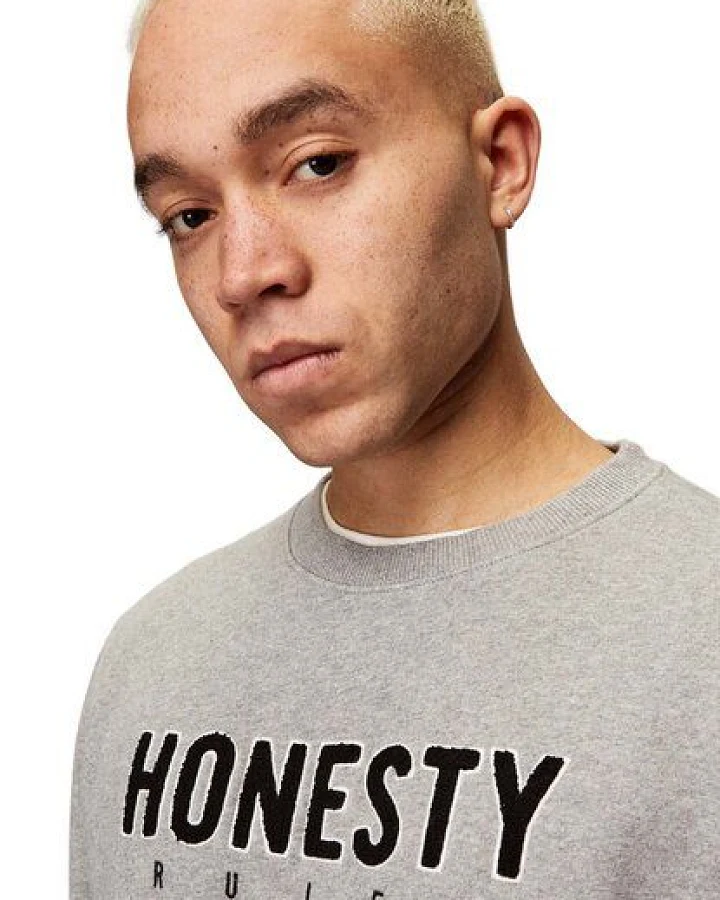 Honesty Rules Logo Embro Sweat