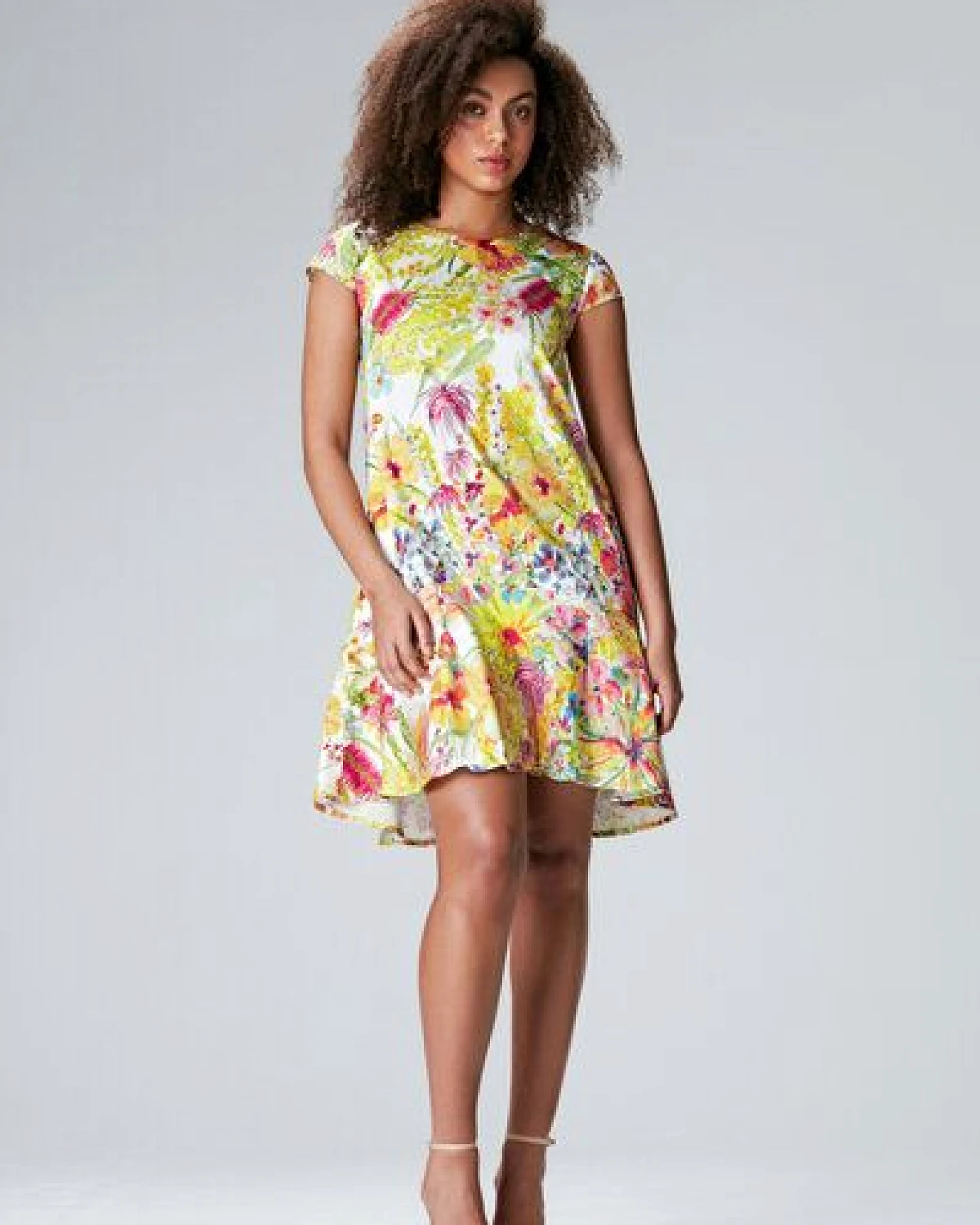 Studio Hertzberg Blumenkleid mit Volant"Elise" – Ansicht 2