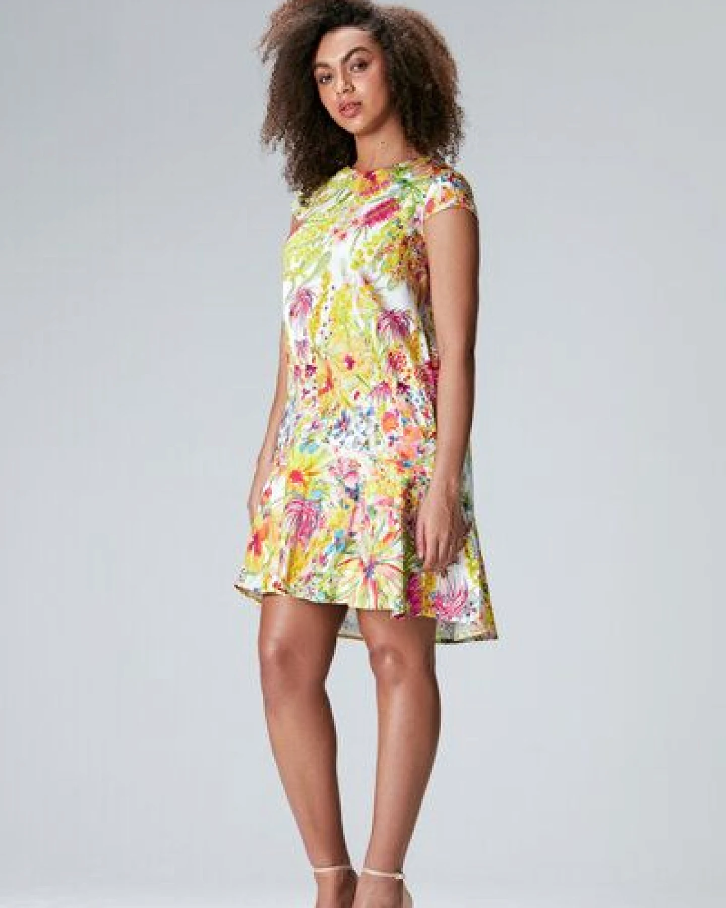 Studio Hertzberg Blumenkleid mit Volant"Elise" – Ansicht 3