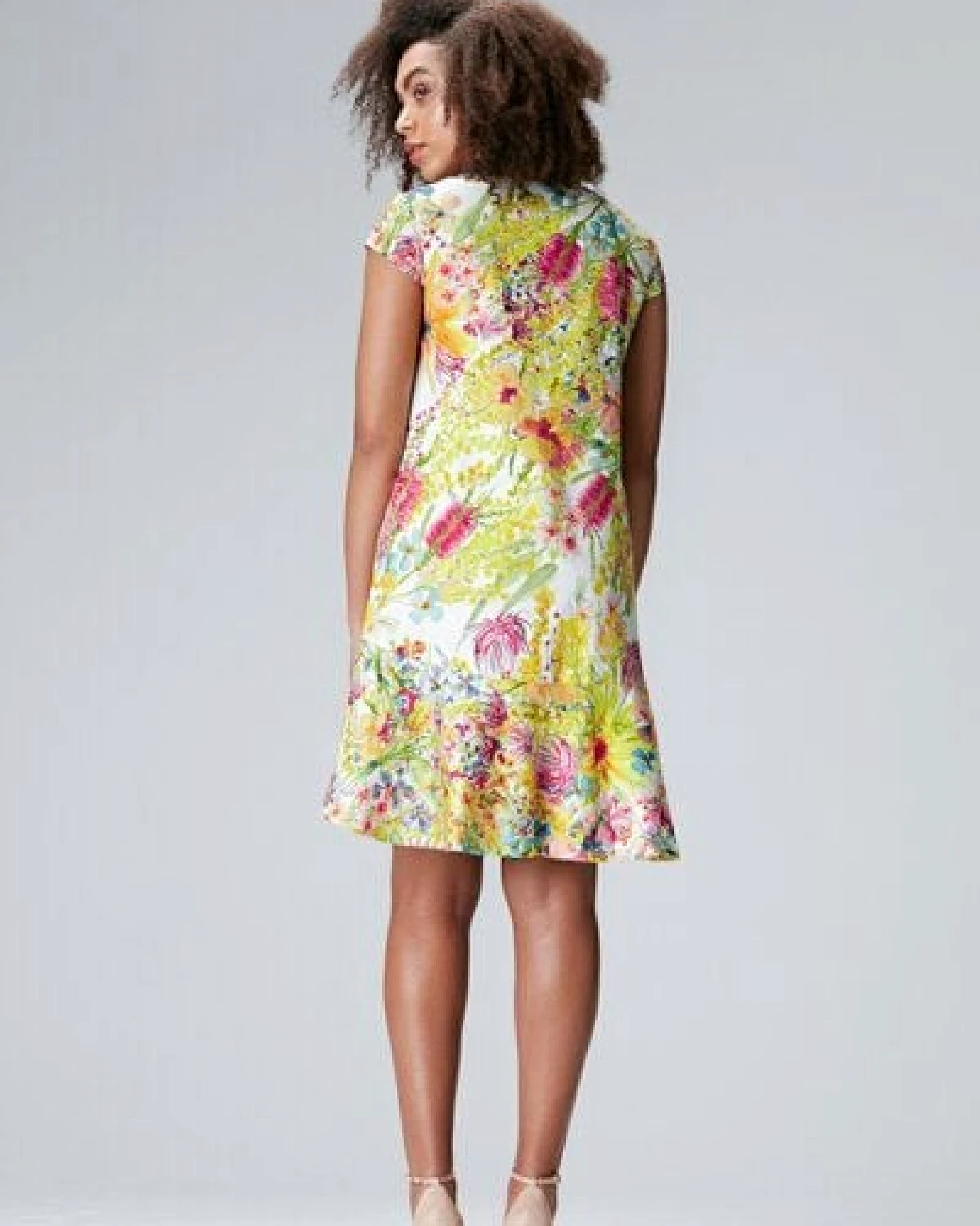 Studio Hertzberg Blumenkleid mit Volant"Elise" – Ansicht 4