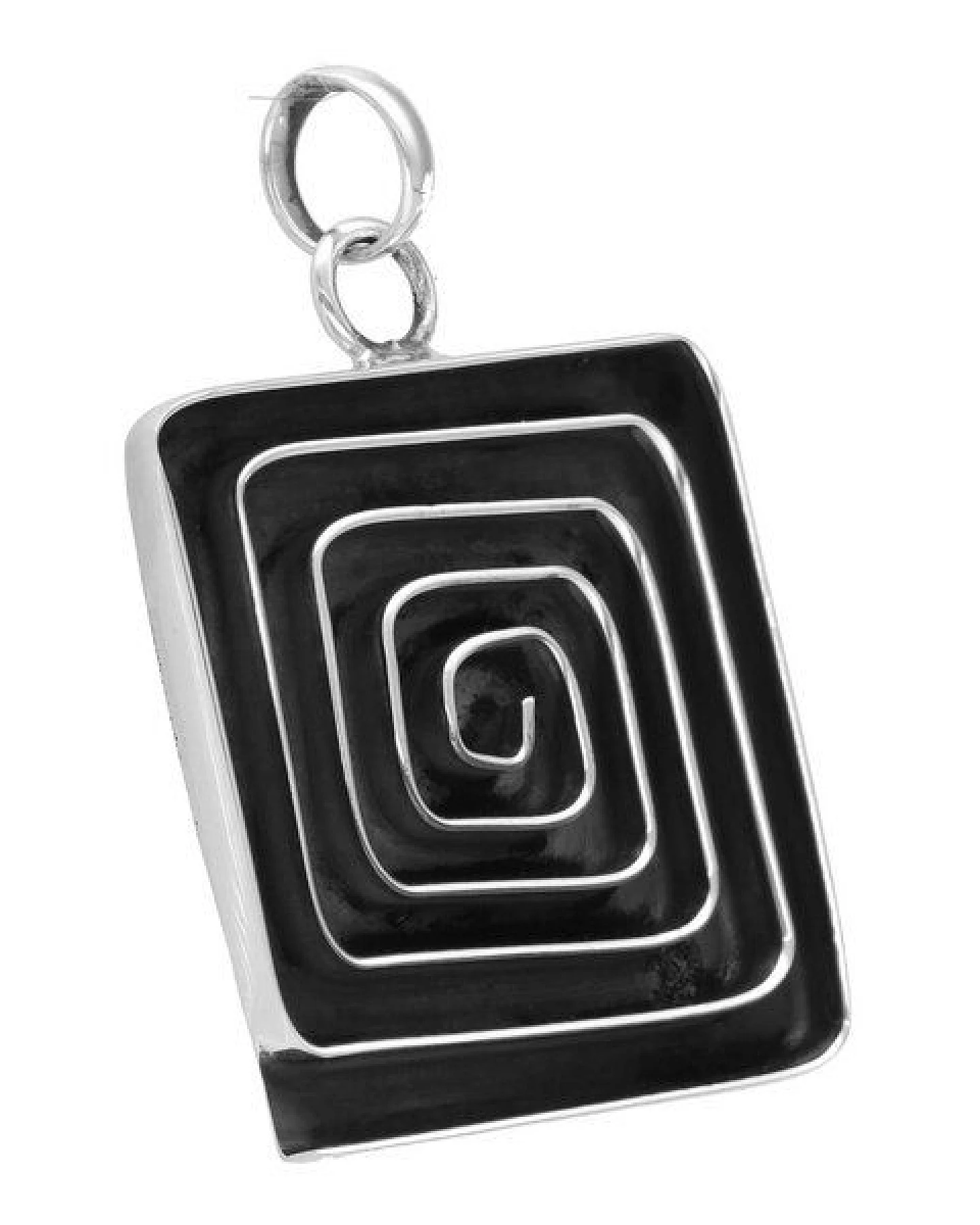 pakilia Silber Kette Labyrinth Fair-Trade und handmade – Ansicht 3