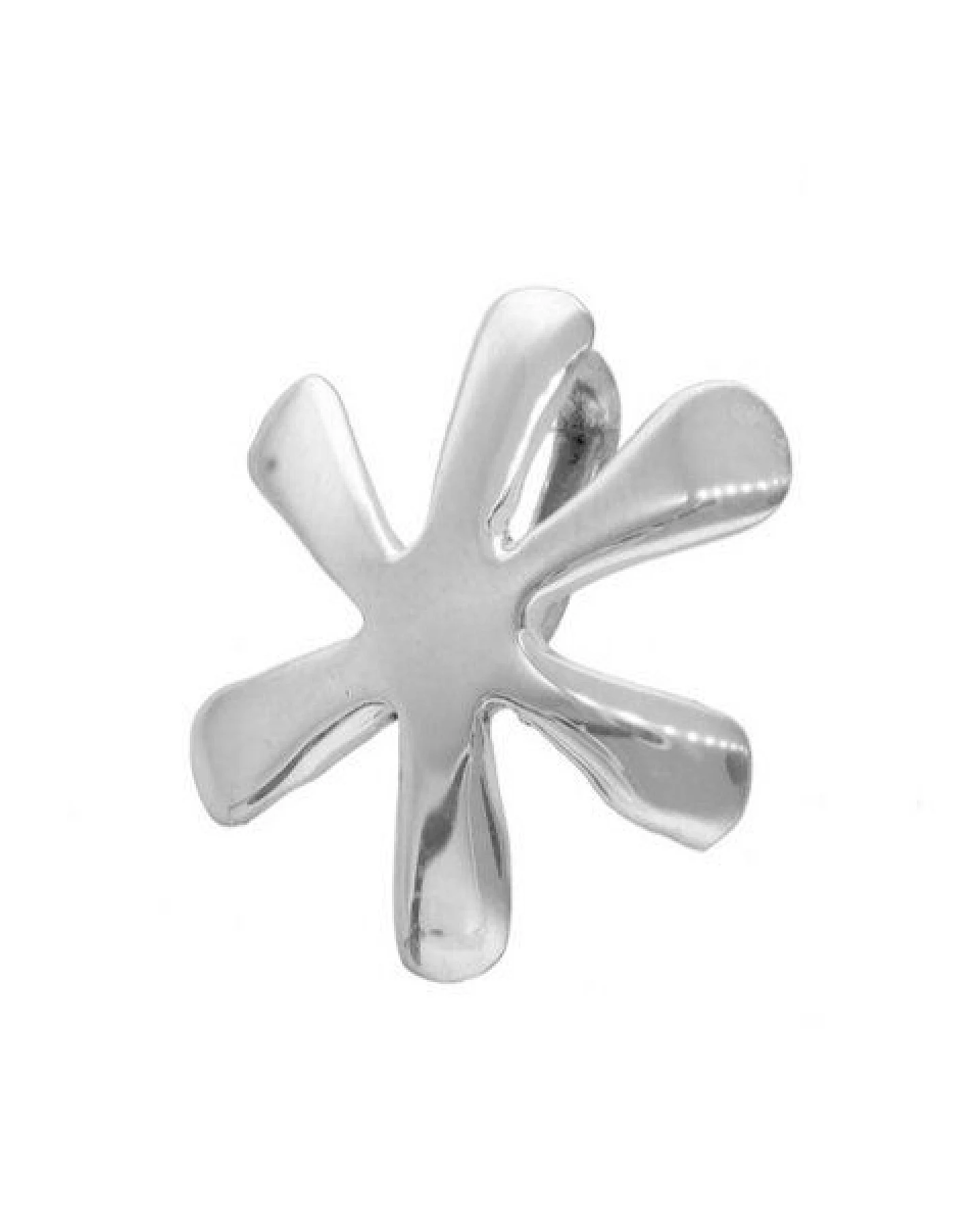 pakilia Silber Kette Blume Fair-Trade und handmade – Ansicht 2