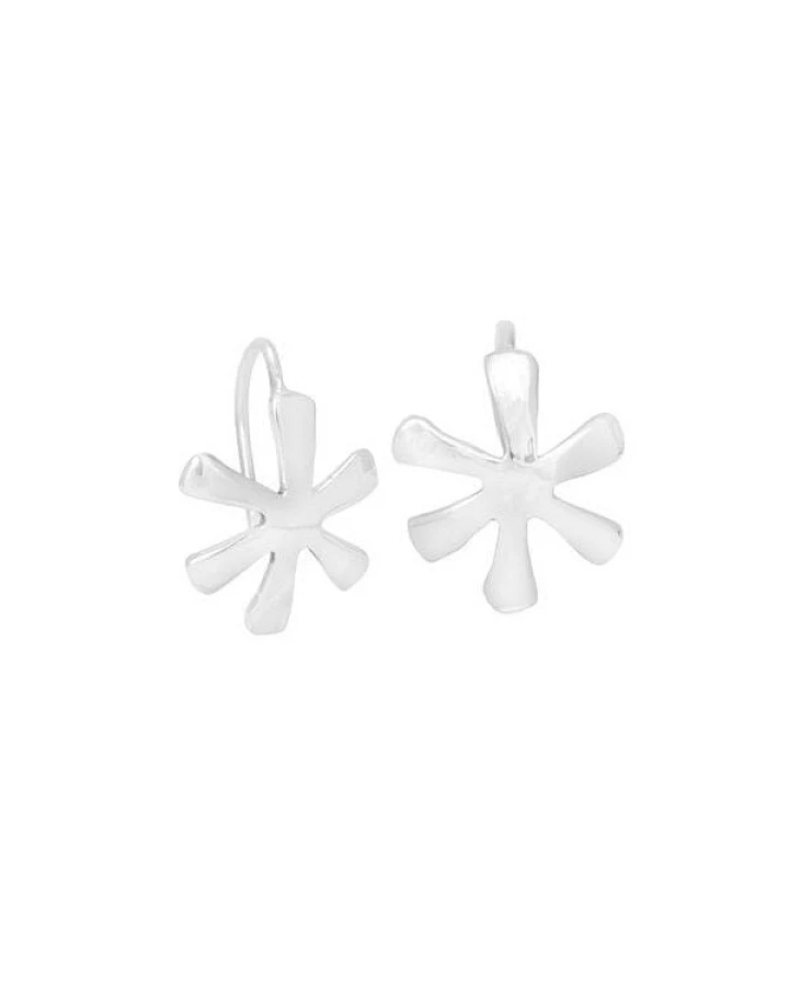 pakilia Silber Ohrringe Blume Fair-Trade und handmade