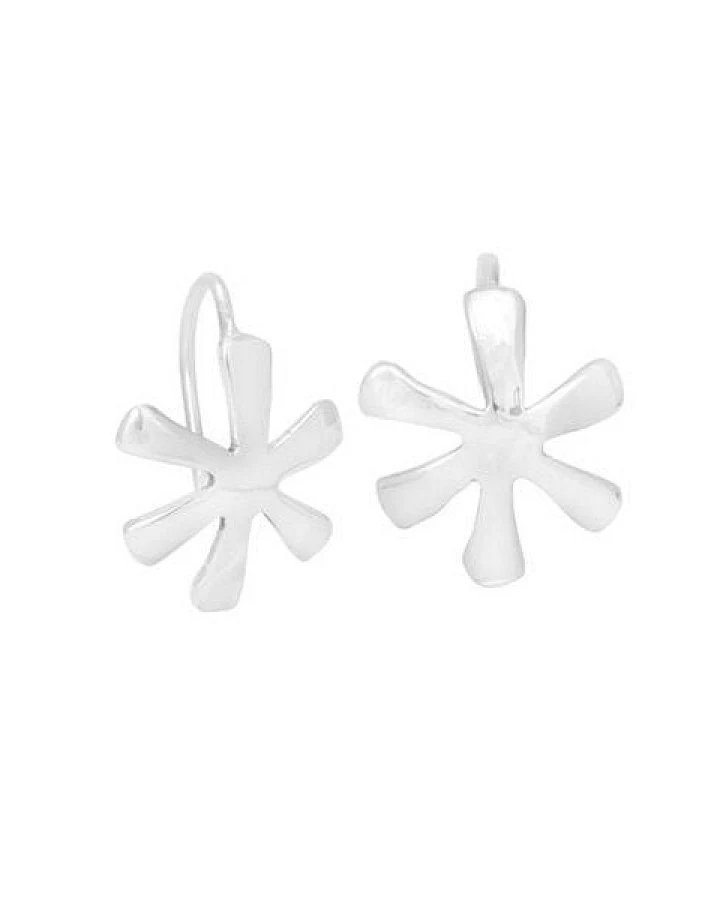 pakilia Silber Ohrringe Blume Fair-Trade und handmade