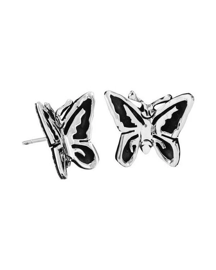 pakilia Silber Ohrringe Schmetterling Fair-Trade und handmade