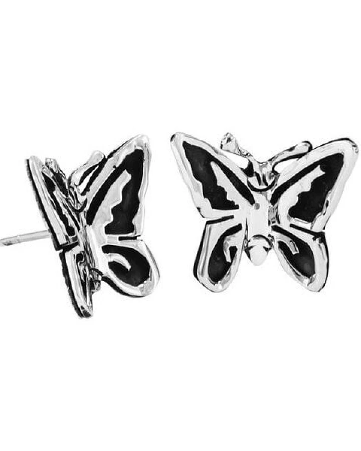 pakilia Silber Ohrringe Schmetterling Fair-Trade und handmade