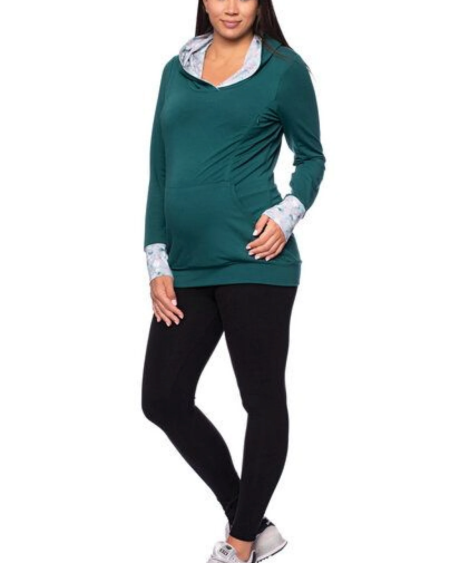 Milchshake MATEO Umstands- & Stillpullover aus weichem Modal French-Terry – Ansicht 2