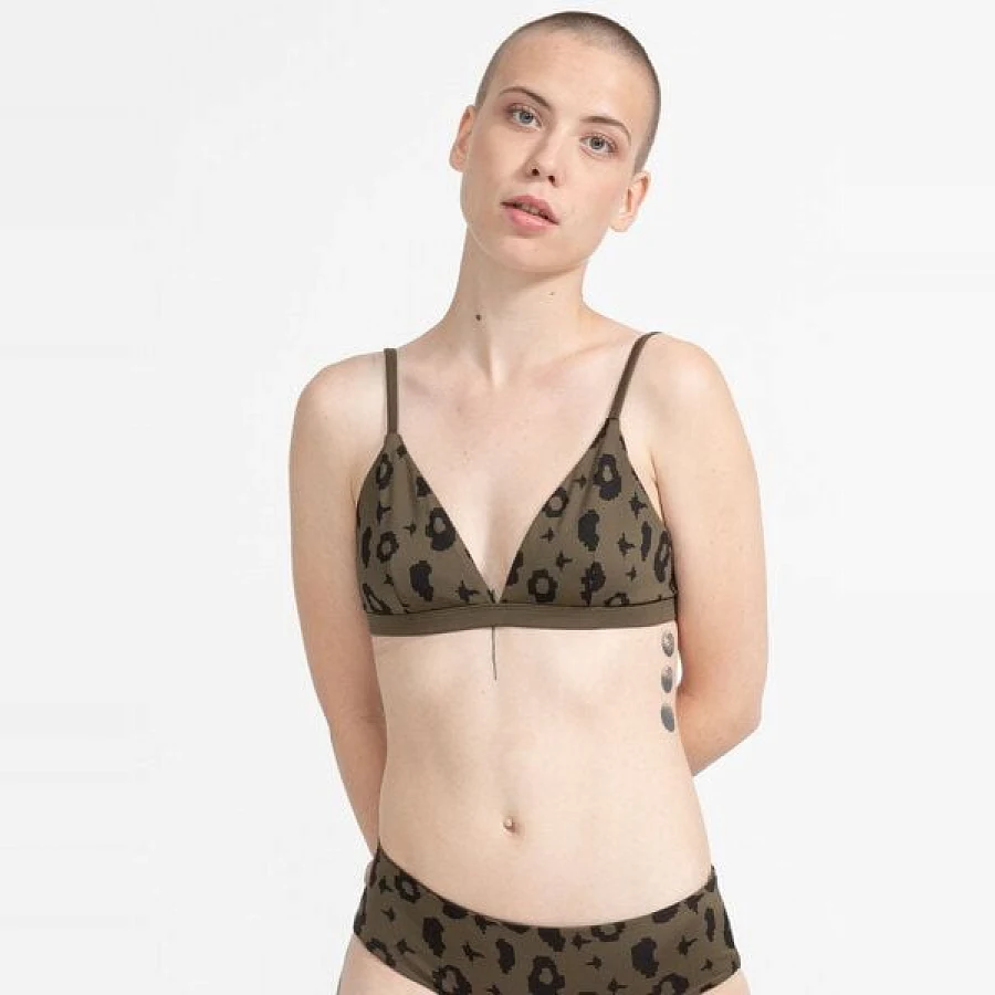 Green Leopard (Khaki)