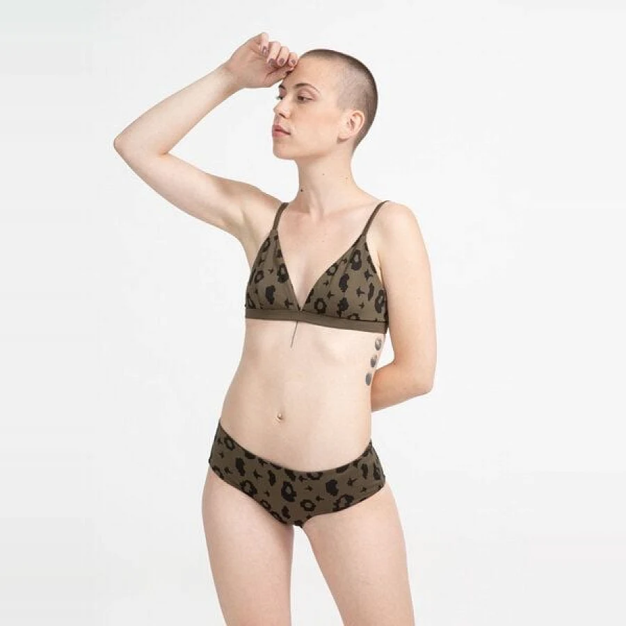 Green Leopard (Khaki)