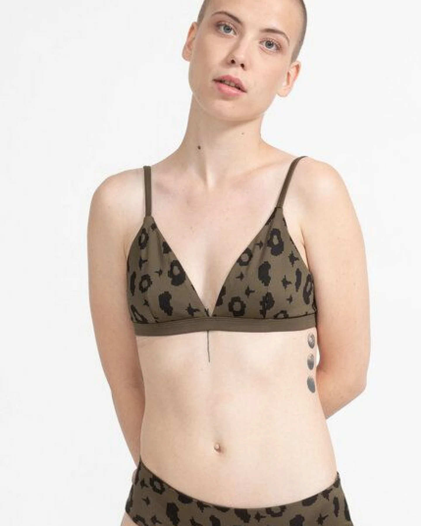 boochen Bikini Top Amami - Wendbares Surf Bikini-Oberteil - Print – Ansicht 2