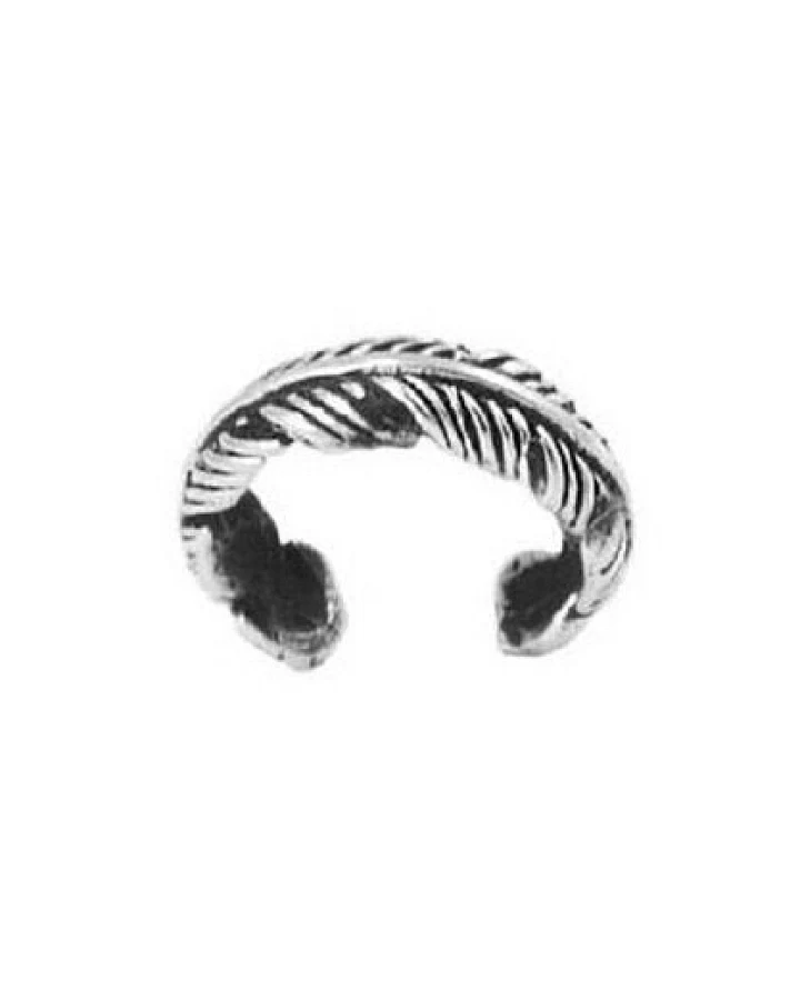 pakilia Silber Ohrringe Feder Fair-Trade und handmade