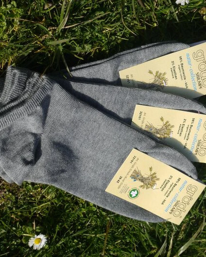 grödo Füßlinge für Damen und Herren (3er Pack)