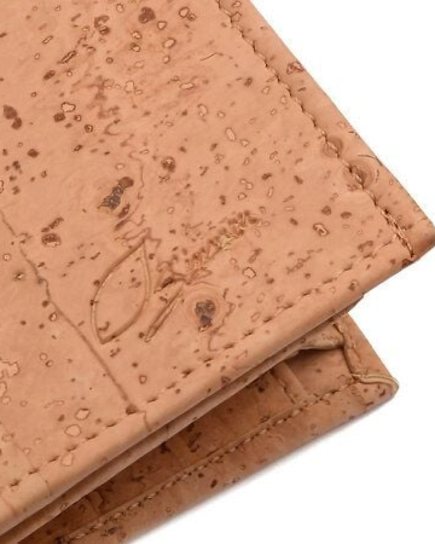 Simaru Veganes Portemonnaie mit RFID-Schutz,Geldbörse aus Kork – Ansicht 3