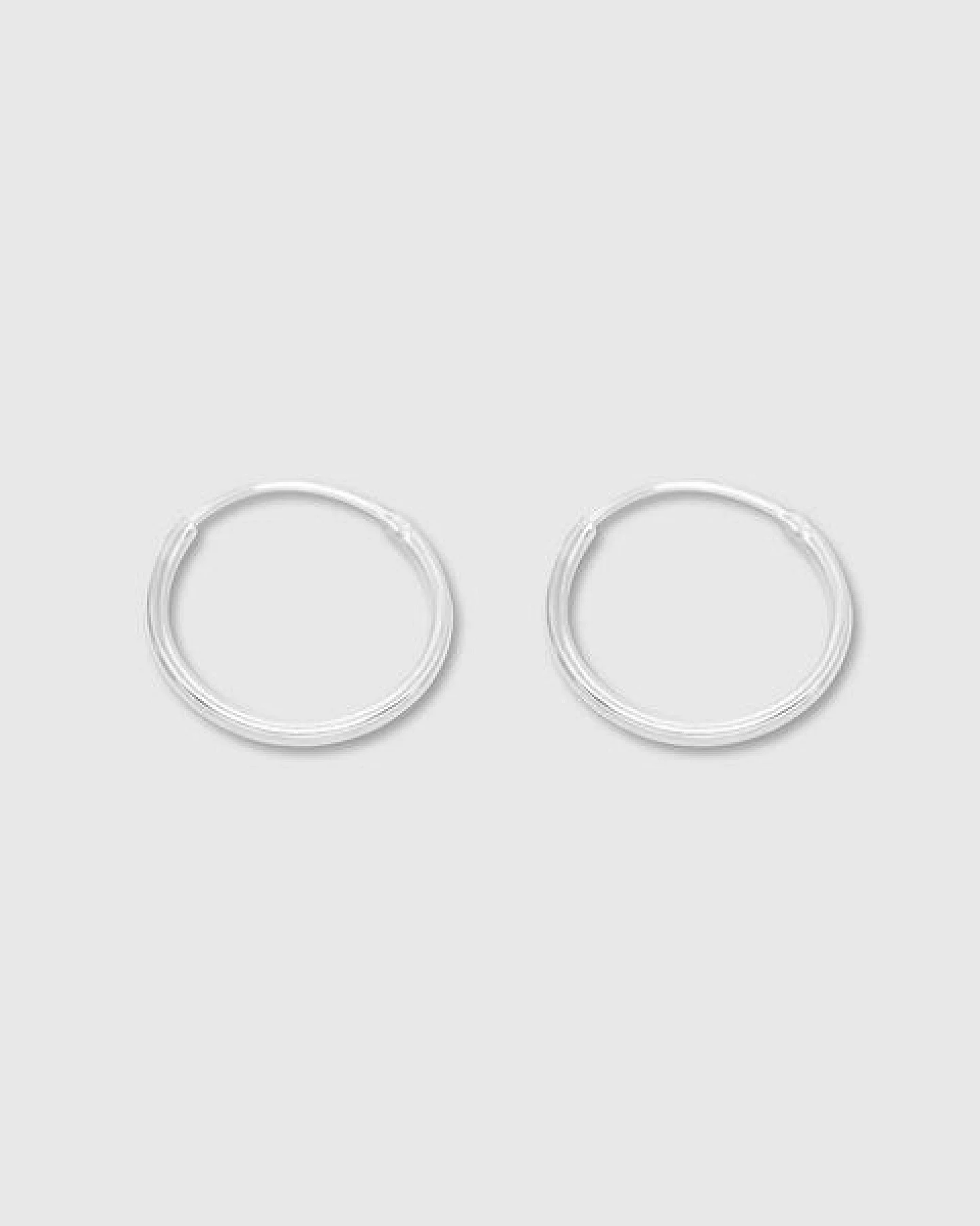 fejn jewelry Creole 'simple hoop XS / S / M / L' – Ansicht 2