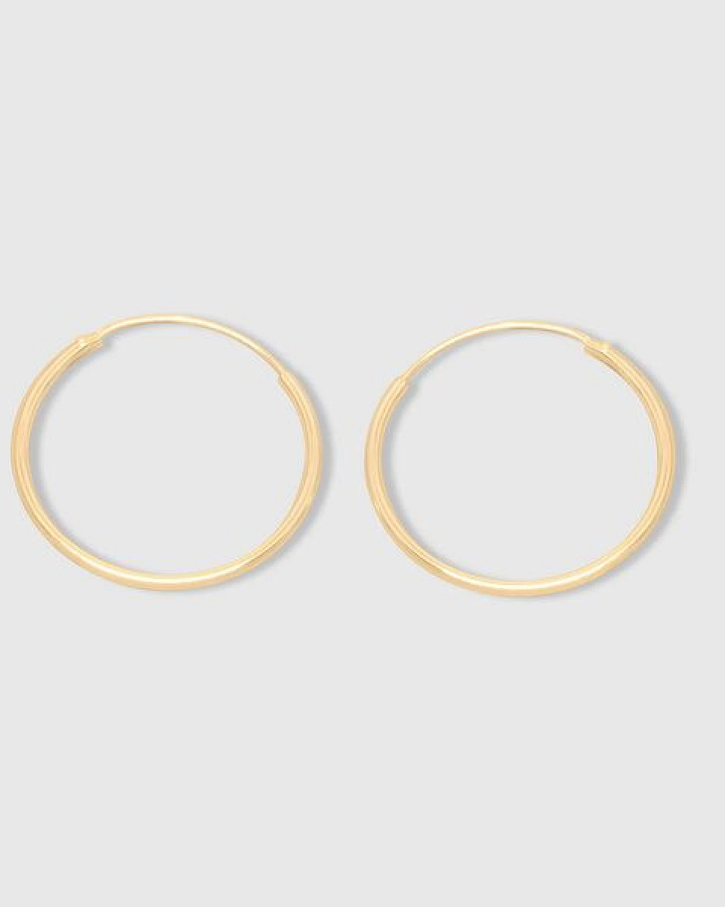 fejn jewelry Creole 'simple hoop XS / S / M / L' – Ansicht 2