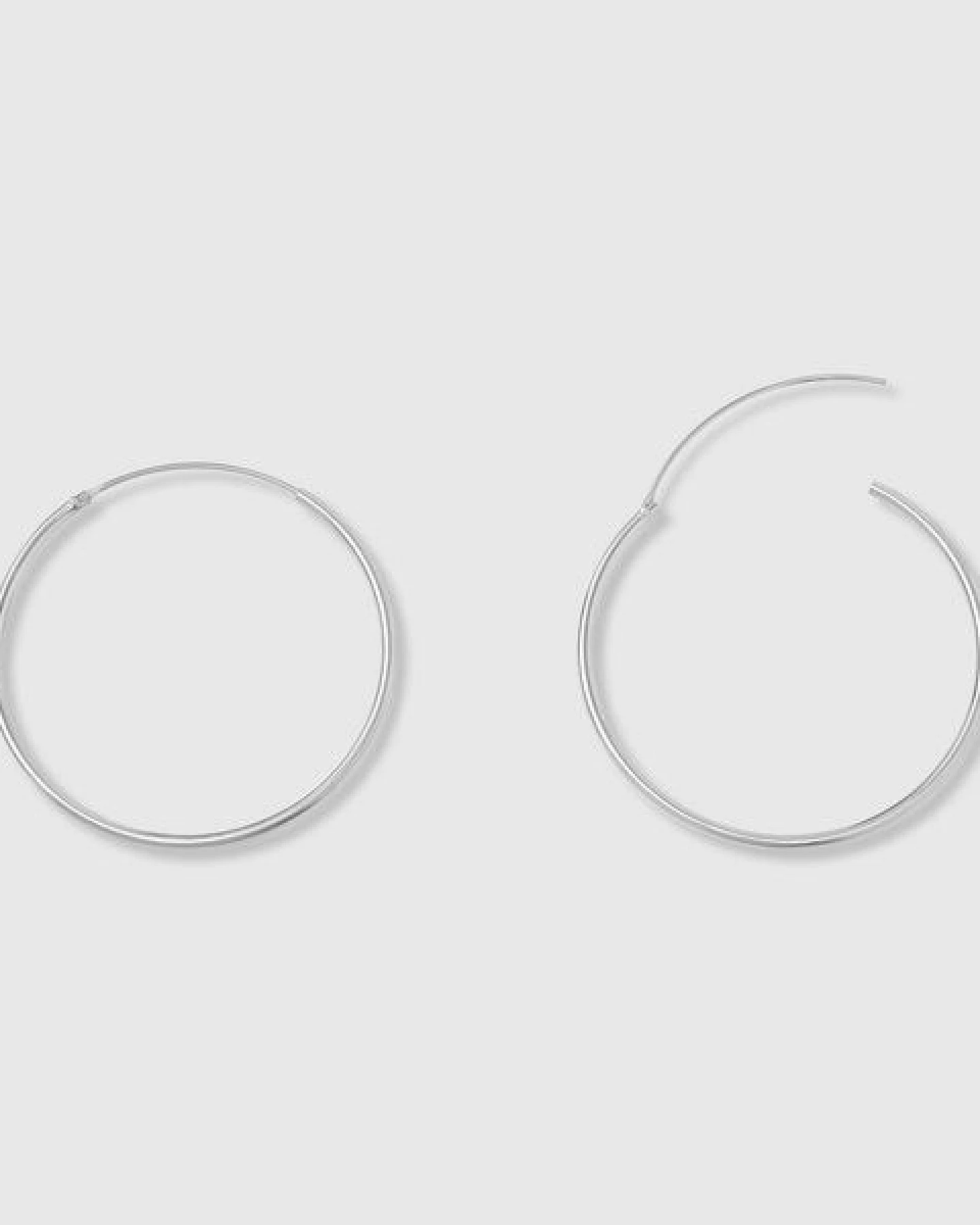 fejn jewelry Creole 'simple hoop XS / S / M / L' – Ansicht 2