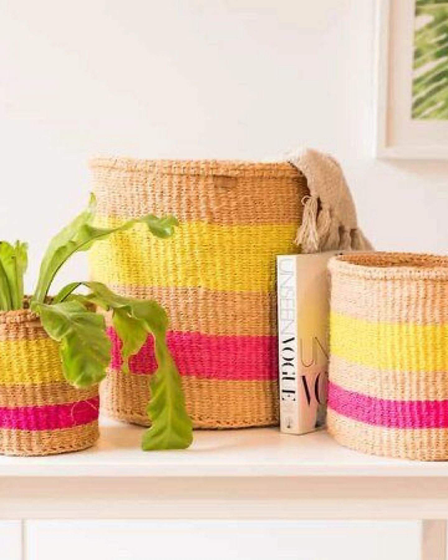 the basket room MAZAO - Sisal Aufbewahrungs- & Pflanzkorb - S/M/L – Ansicht 3