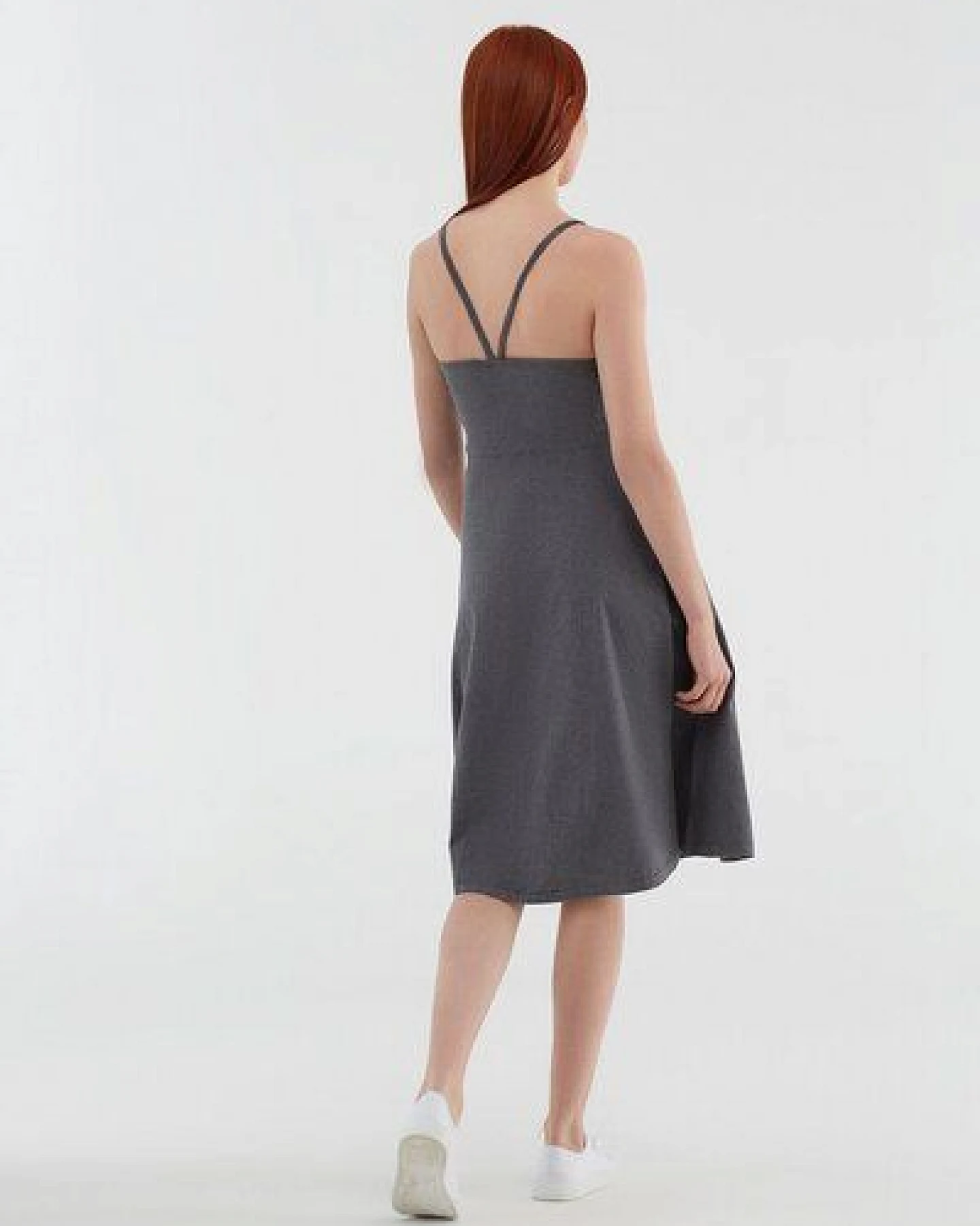 Leela Cotton Damen Trägerkleid Bio-Baumwolle Jersey Kleid Sommerkleid 1734 – Ansicht 2