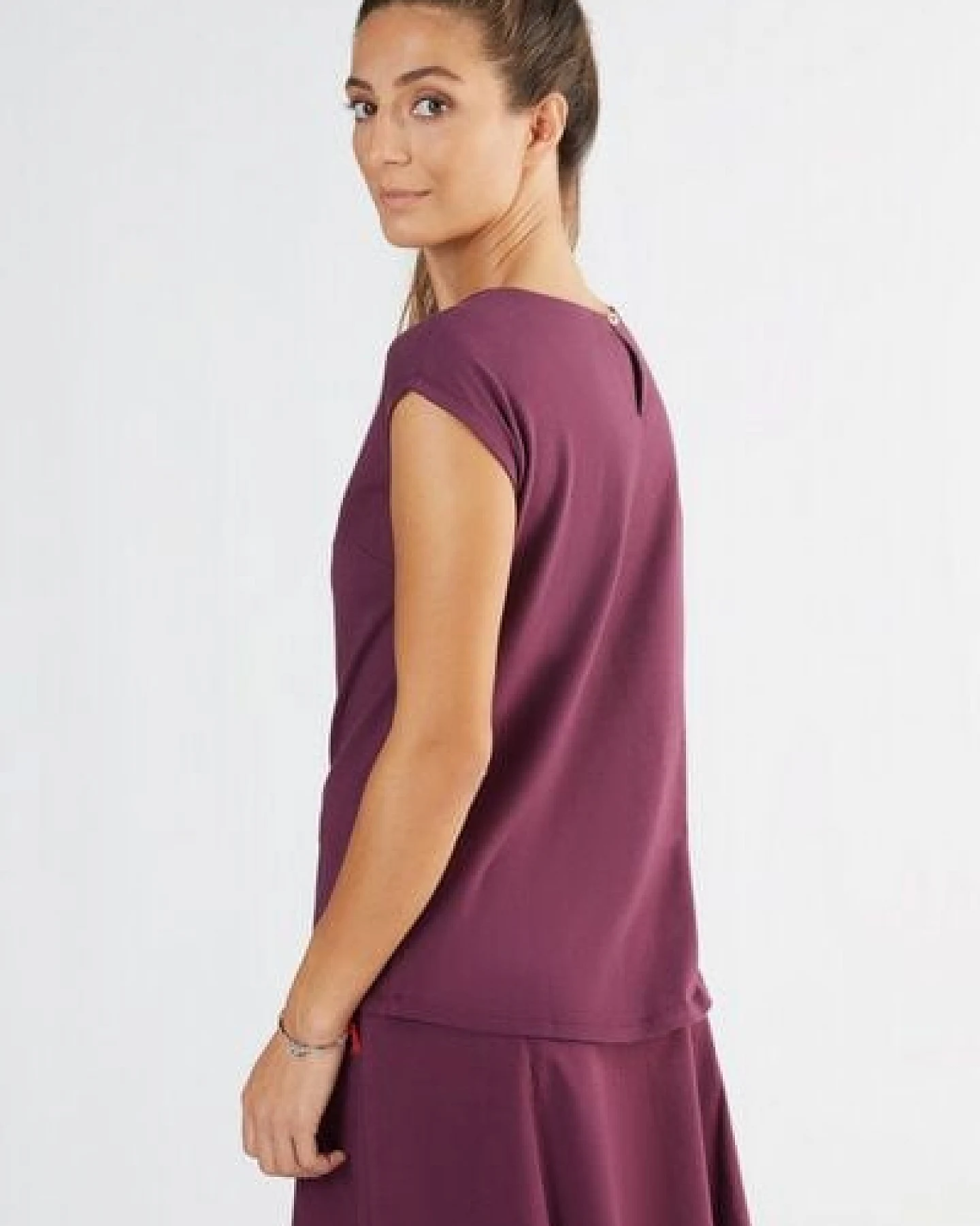Leela Cotton Damen Blusen Bio-Baumwolle Oberteil Top – Ansicht 2