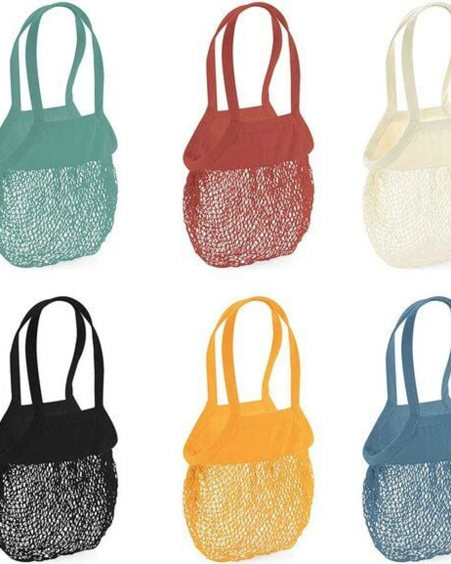 Westford Mill Netztasche Einkaufstasche Obstbeutel Einkaufsnetz Gemüsebeutel – Ansicht 2