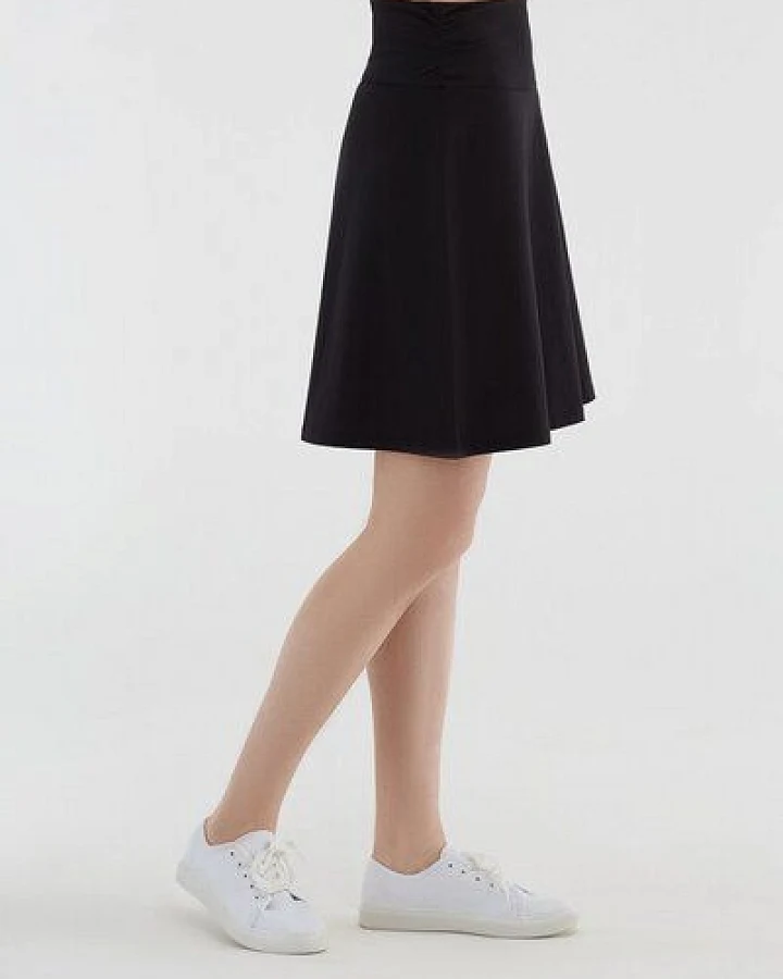 Leela Cotton Damen Röcke Lang Bio-Baumwolle Rock Kleid