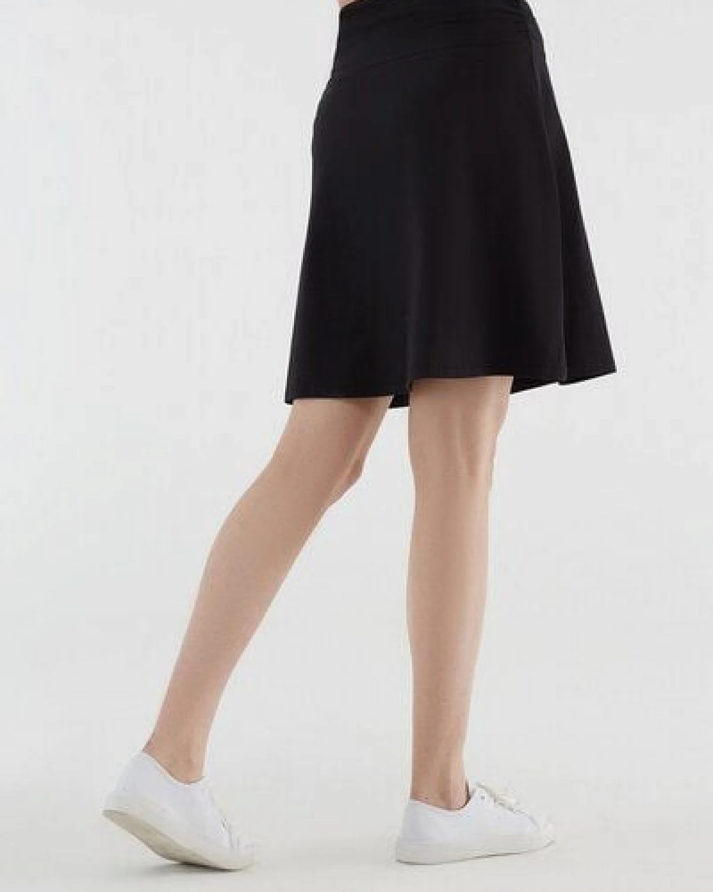 Leela Cotton Damen Röcke Lang Bio-Baumwolle Rock Kleid – Ansicht 2