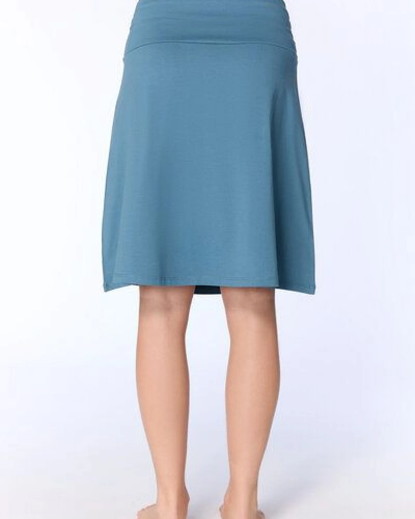 Leela Cotton Damen Röcke Lang Bio-Baumwolle Rock Kleid – Ansicht 2