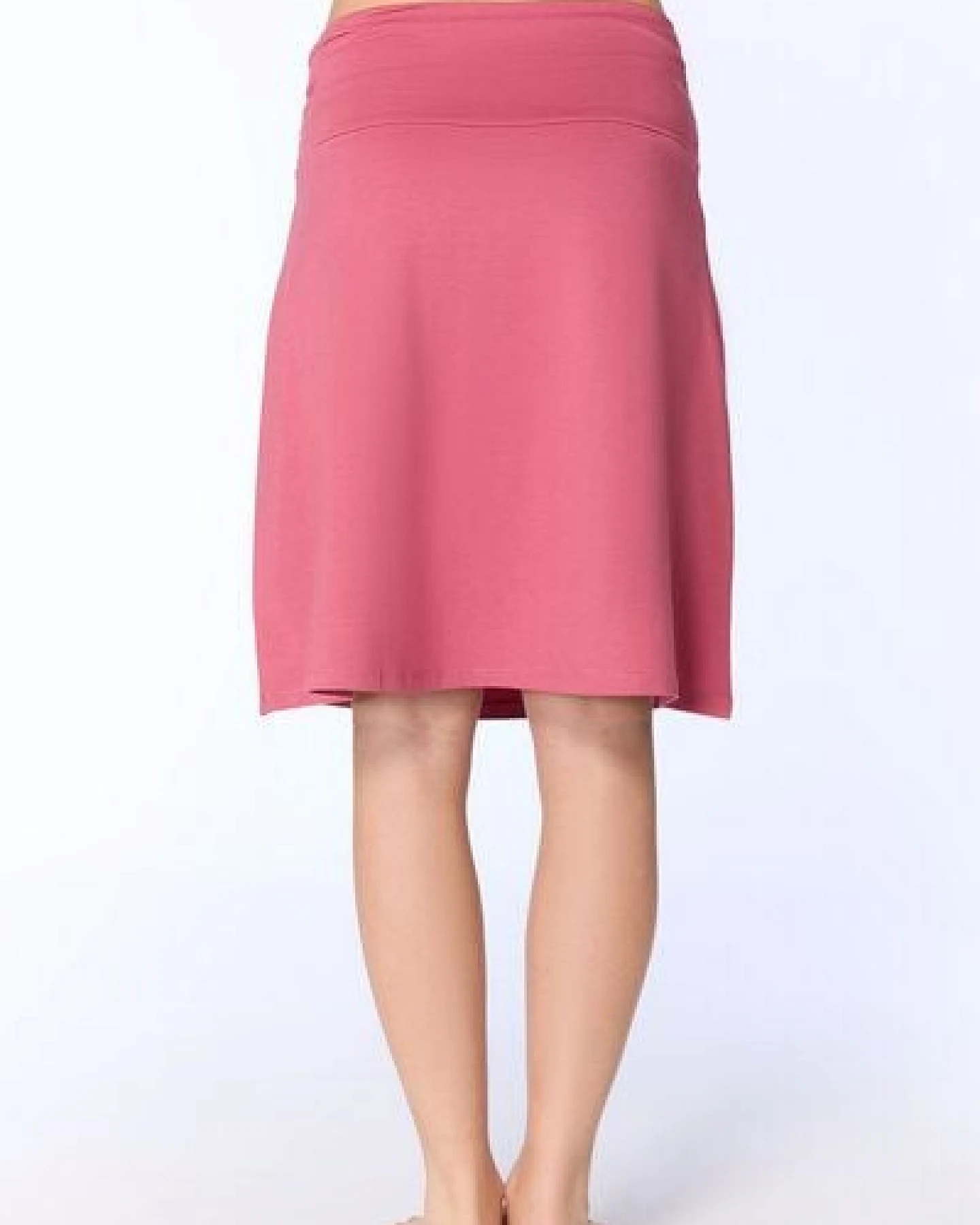 Leela Cotton Damen Röcke Lang Bio-Baumwolle Rock Kleid – Ansicht 2