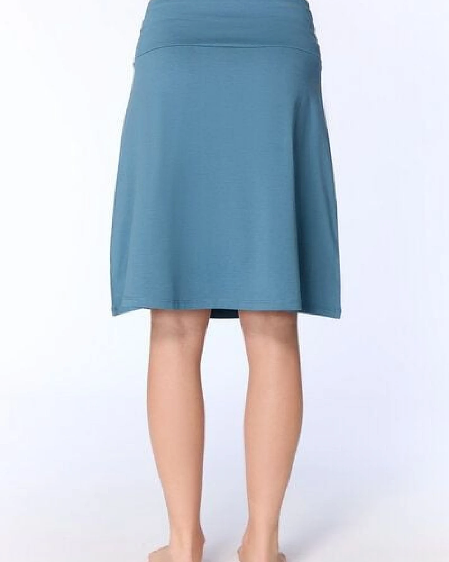 Leela Cotton Damen Röcke Lang Bio-Baumwolle Rock Kleid – Ansicht 2