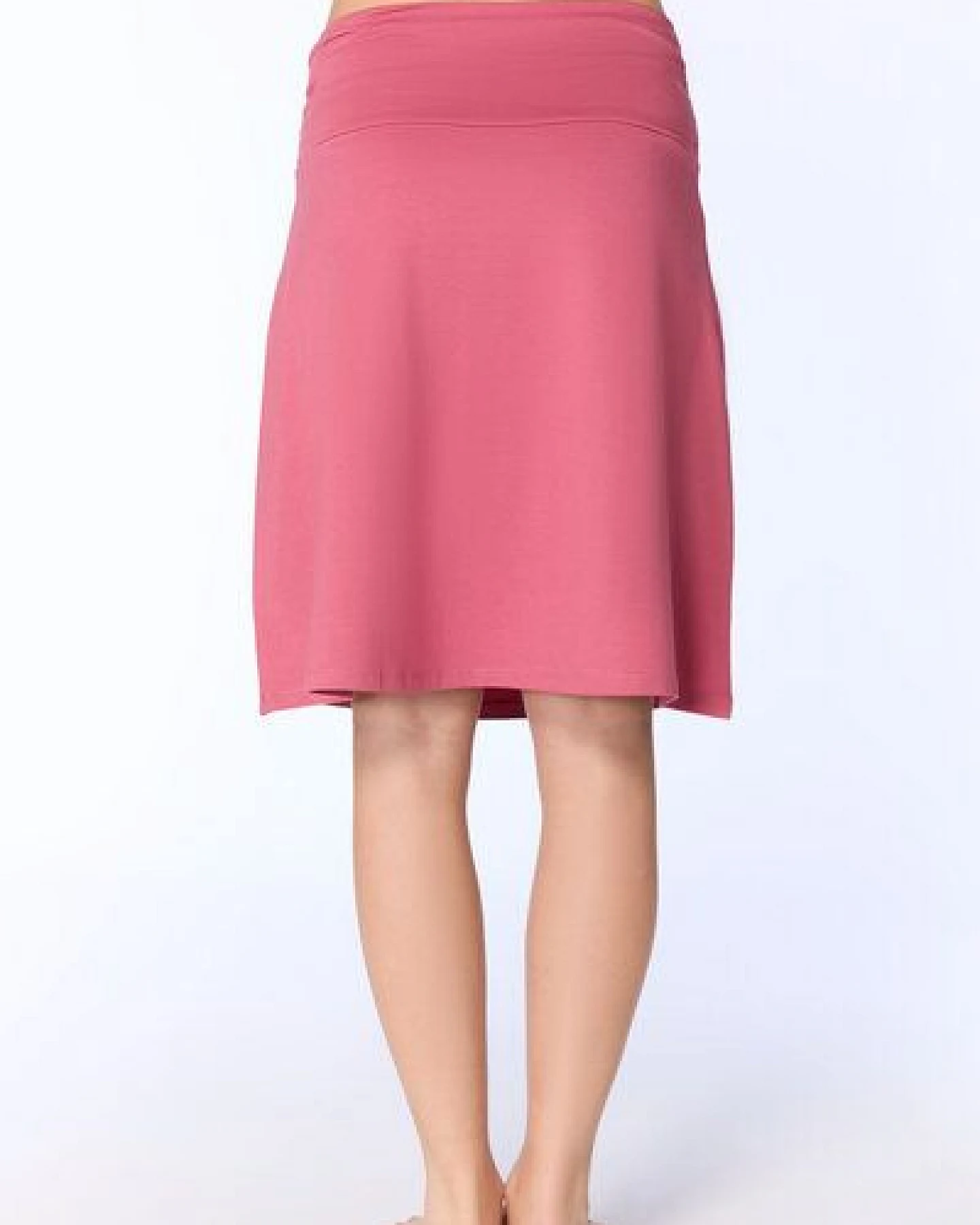 Leela Cotton Damen Röcke Lang Bio-Baumwolle Rock Kleid – Ansicht 2