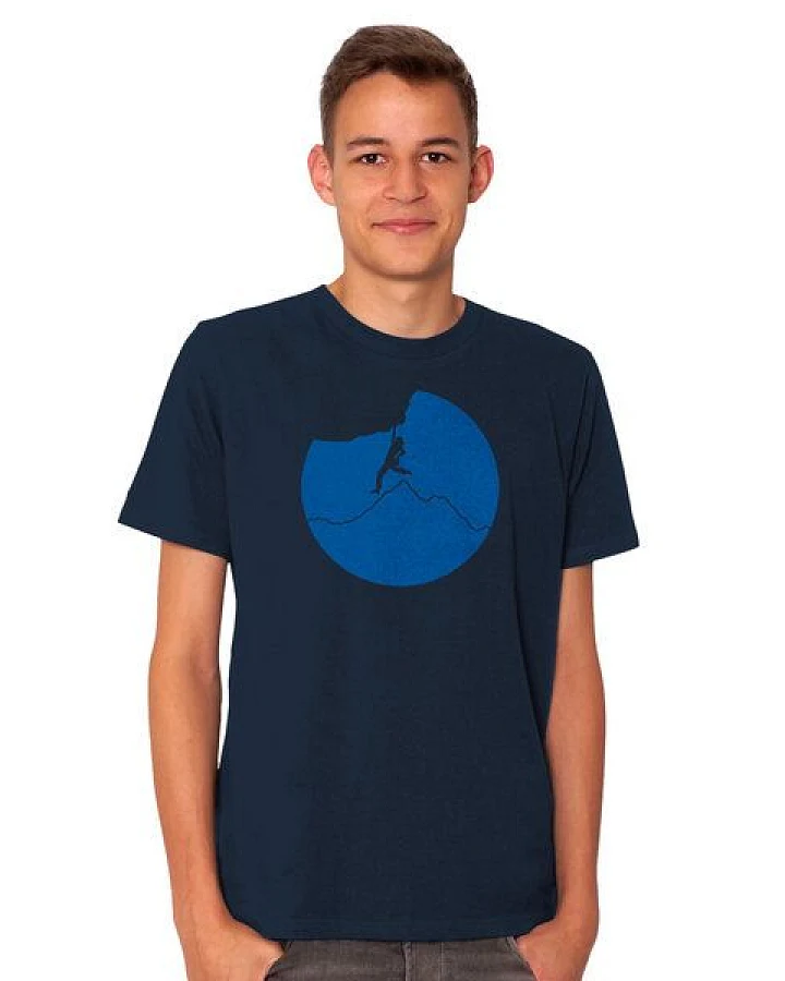 HANDGEDRUCKT RESTPOSTEN "Klettern" Männer T-Shirt