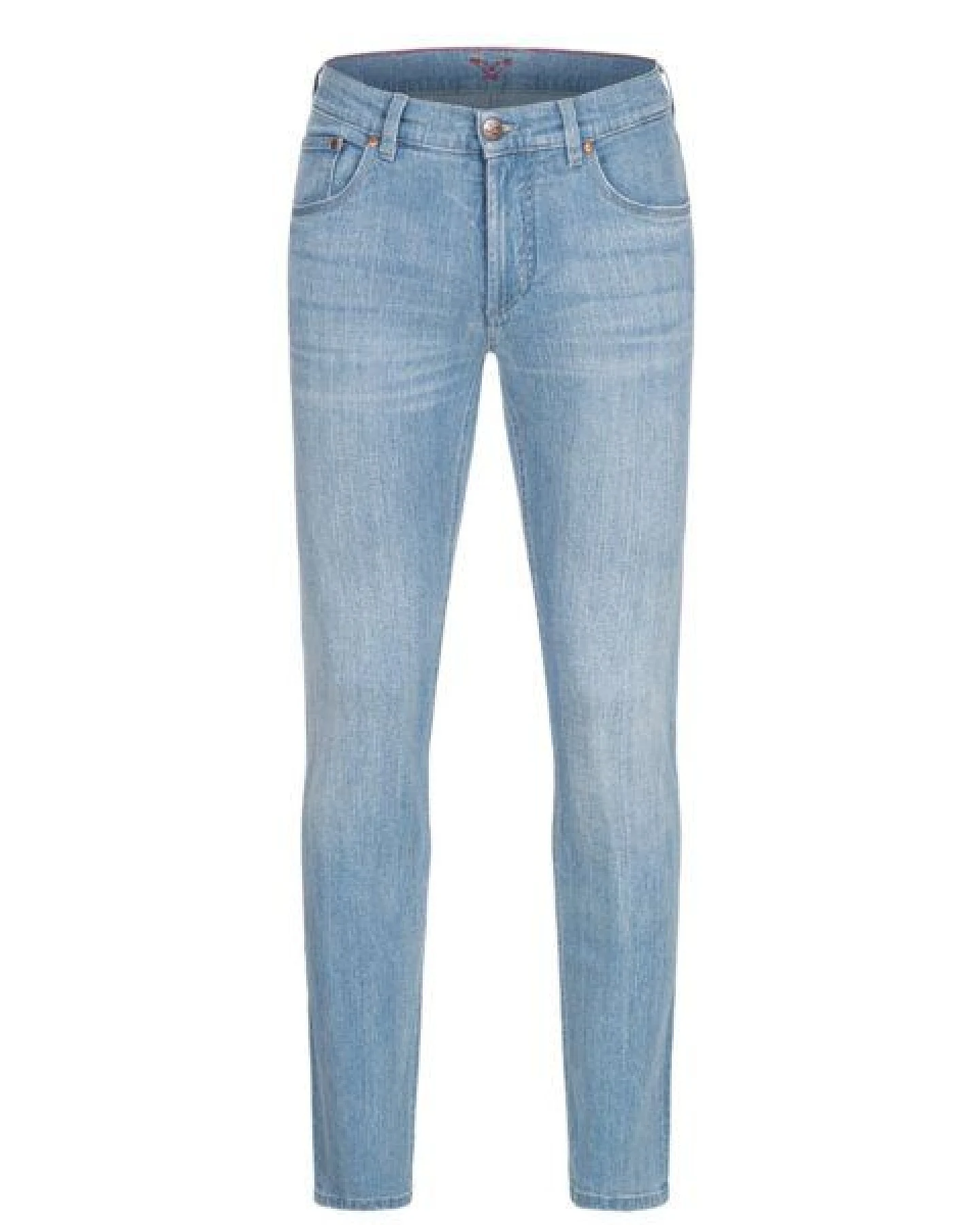 Feuervogl Slim Fit / Mid Rise Jeans Finn SUMMERBLUE – Ansicht 2