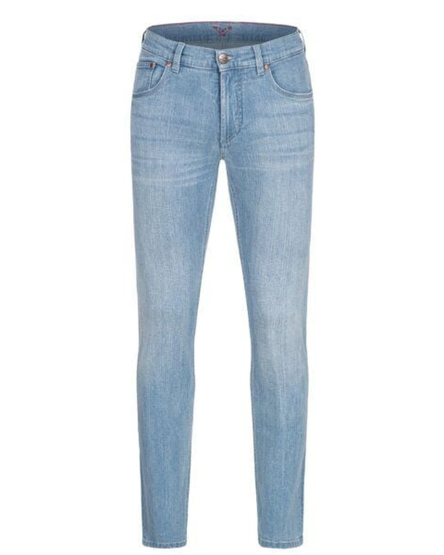 Feuervogl Slim Fit / Mid Rise Jeans Finn SUMMERBLUE – Ansicht 2