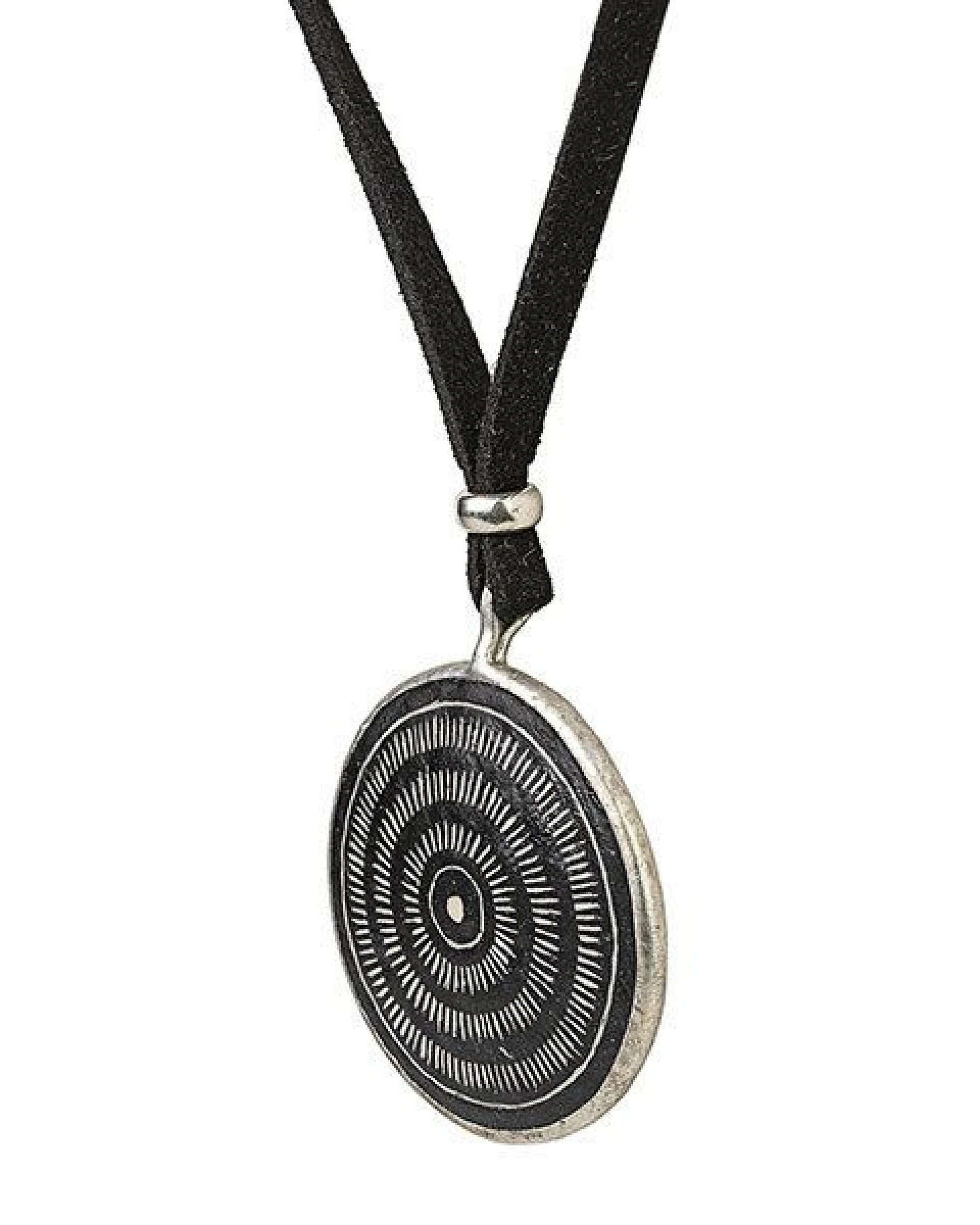 Mambu Design Upcycling Halskette - Aura - Straußeneischmuck – Ansicht 2