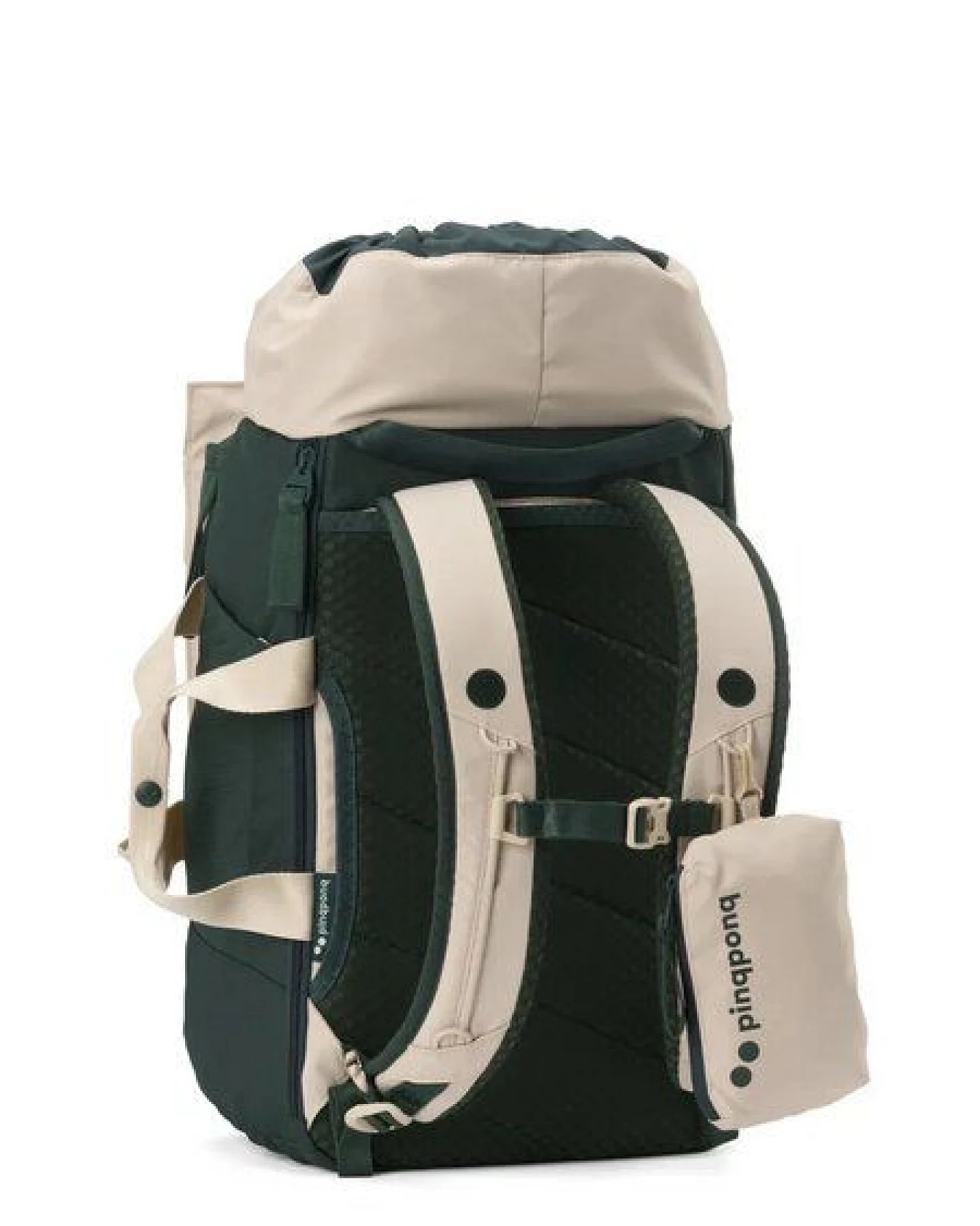 pinqponq Rucksack - Blok Medium - aus recyceltem Polyester – Ansicht 3