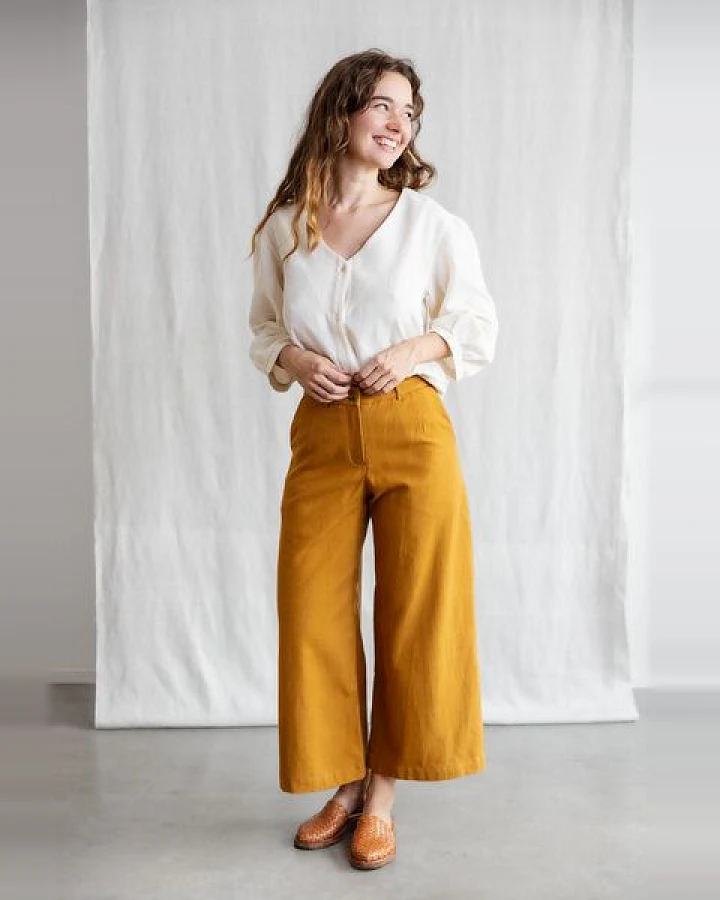 Jyoti - Fair Works Bio-Baumwoll Culotte Hemani