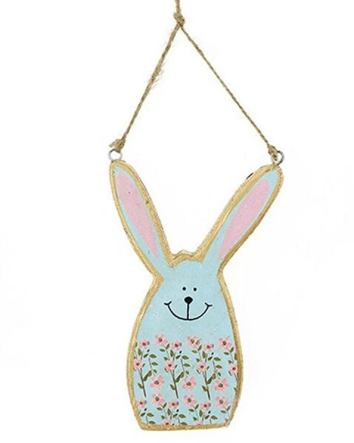 Mitienda Shop Dekohänger Osterhase aus Holz, Osterdeko