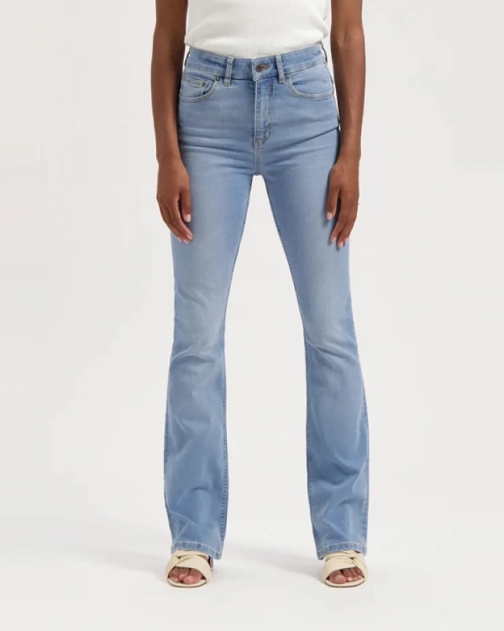 Kuyichi Damen vegan Jeans Zoe Bootcut Lucky Vintage