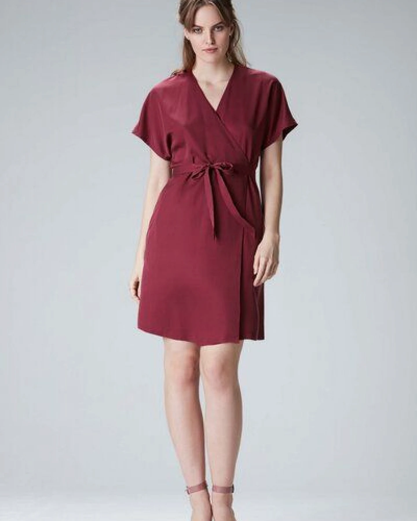 Studio Hertzberg Wickelkleid "CAAR-MEN" aus Tencel – Ansicht 2