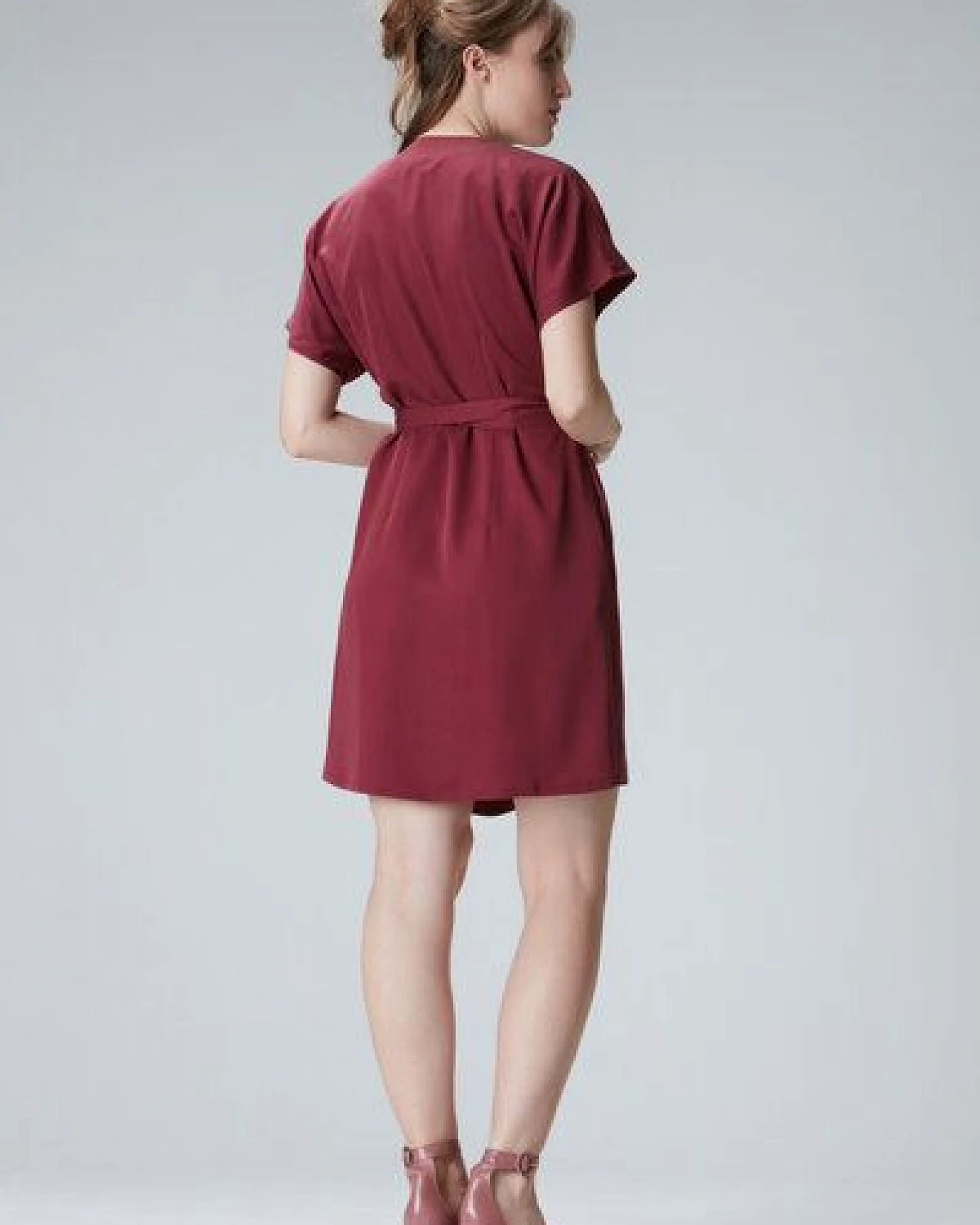 Studio Hertzberg Wickelkleid "CAAR-MEN" aus Tencel – Ansicht 3