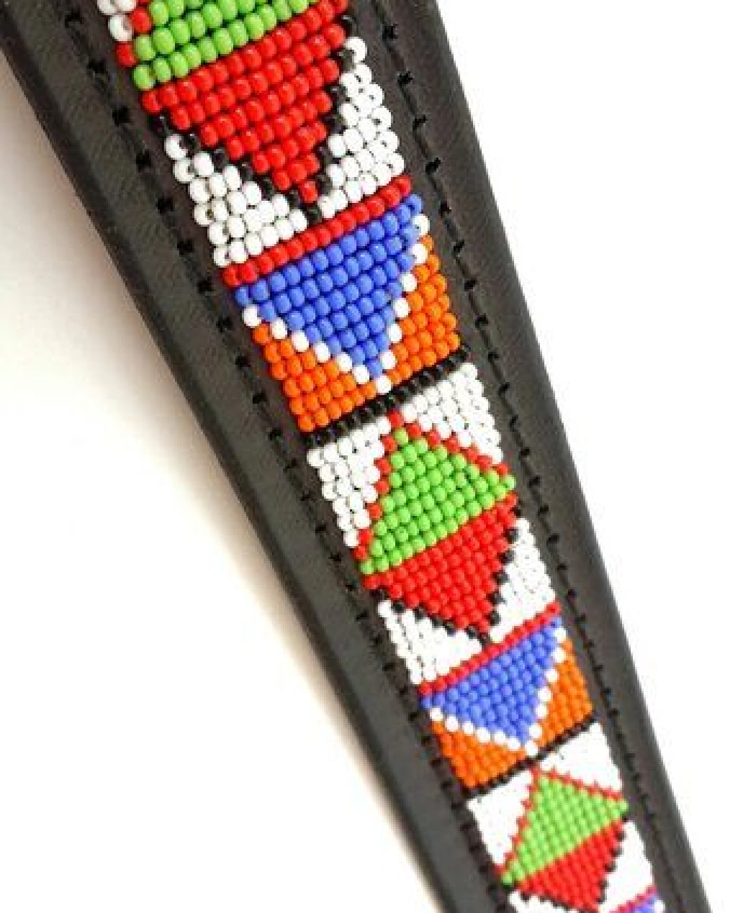 Zinj Design Massai Ledergürtel - Samburu Kenia - Unisex – Ansicht 2