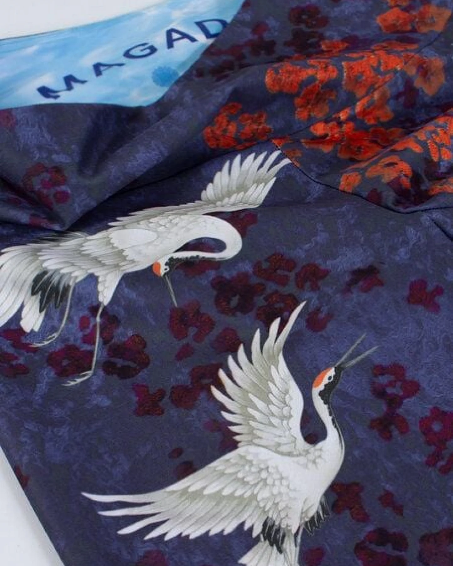 Magadi Yoga Leggings HAPPY BIRDS aus Komfort-Stretch mit Tasche – Ansicht 4