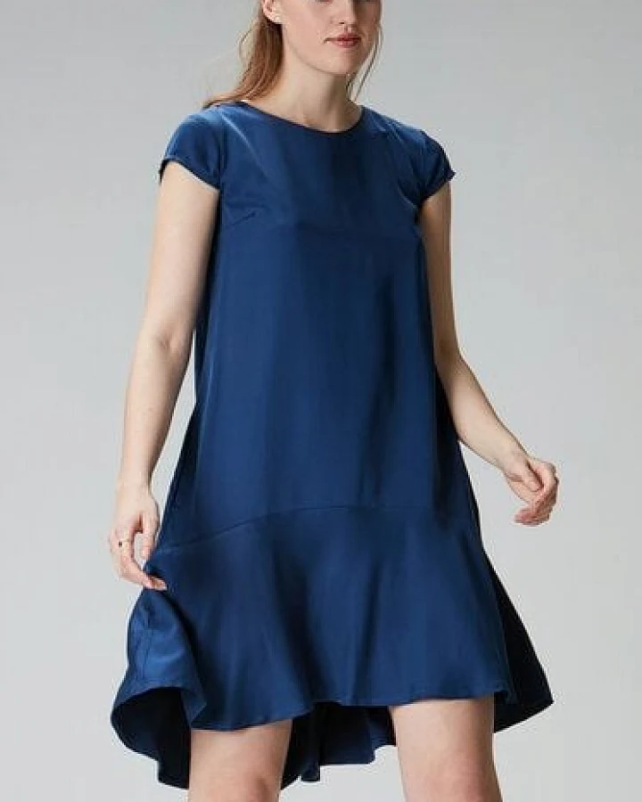 Studio Hertzberg Volantkleid "KAARLA" aus Tencel