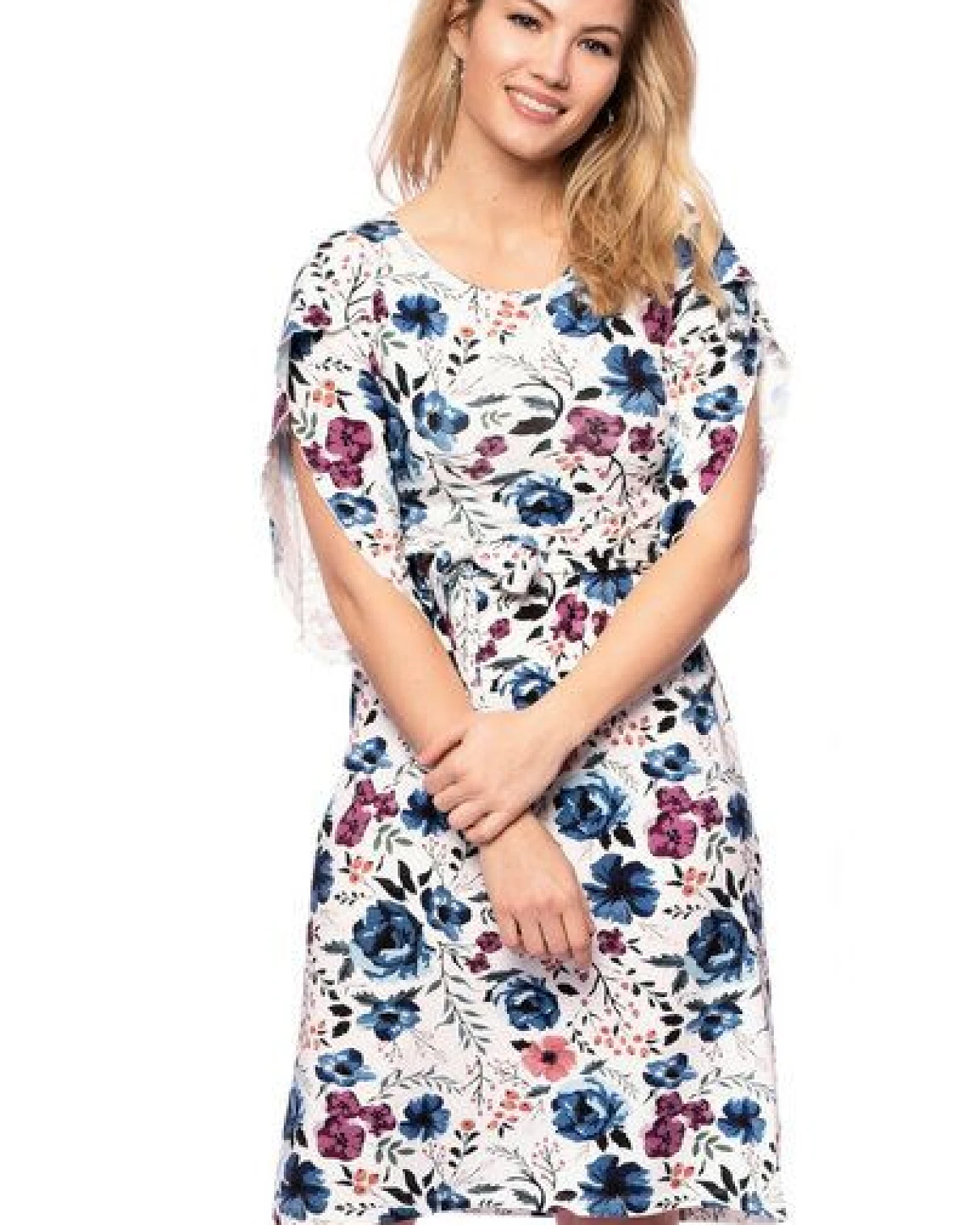 Milchshake 2 tlg. VARIO-SET (LUNA & ESTHA) Umstands-& Stillkleidaus aus Bambus-Viskose – Ansicht 2