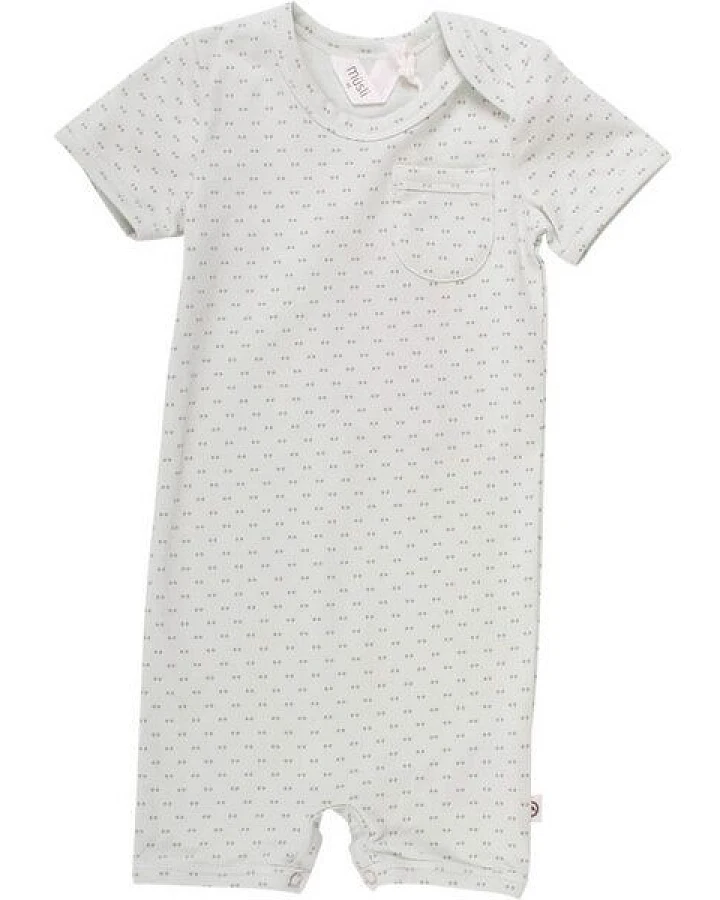 Müsli by Green Cotton Baby Romper Beach Body * dusty green *