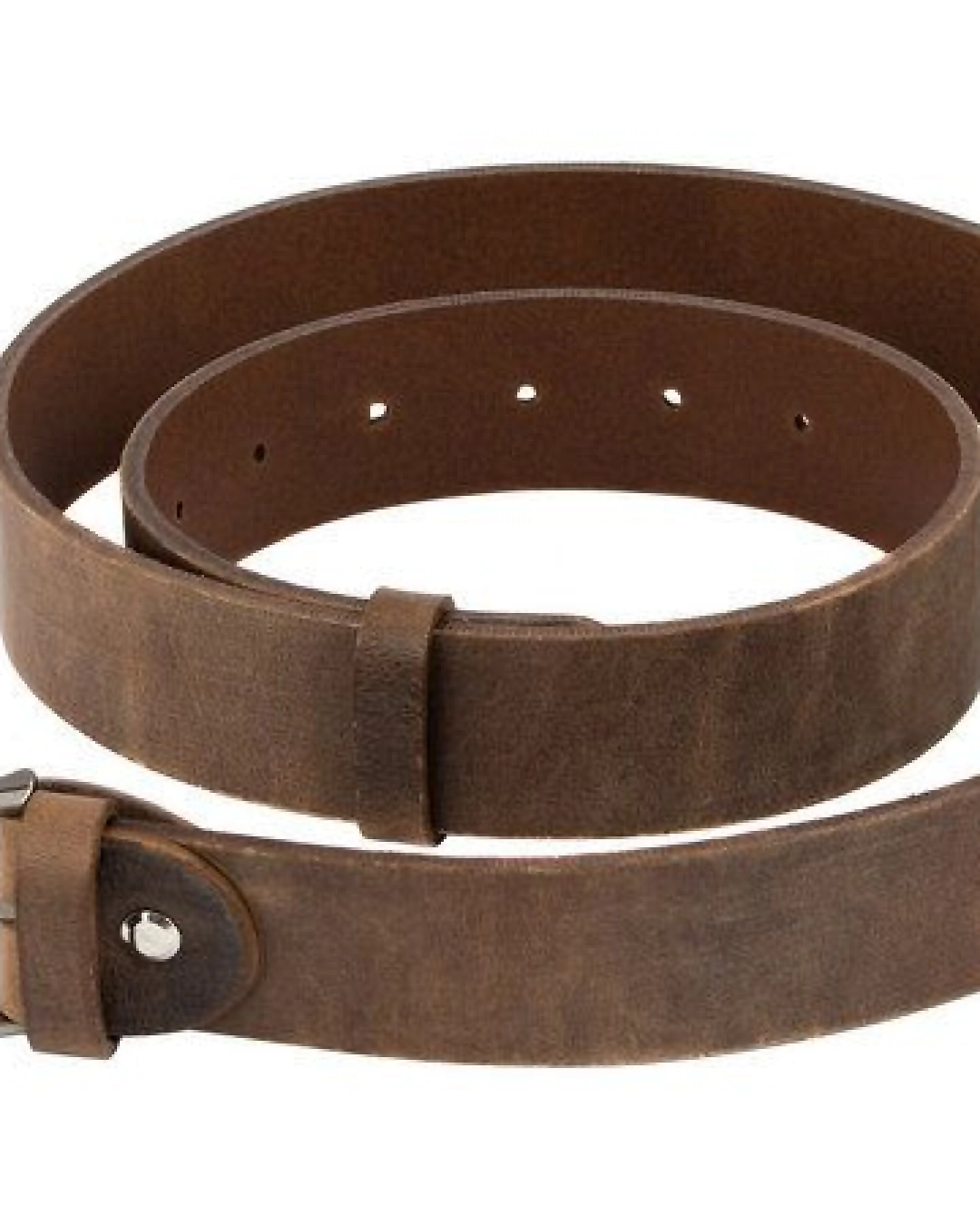 Simaru Herren Ledergürtel Orleans Used-Look, Premium Leder pflanzlich gegerbt – Ansicht 4