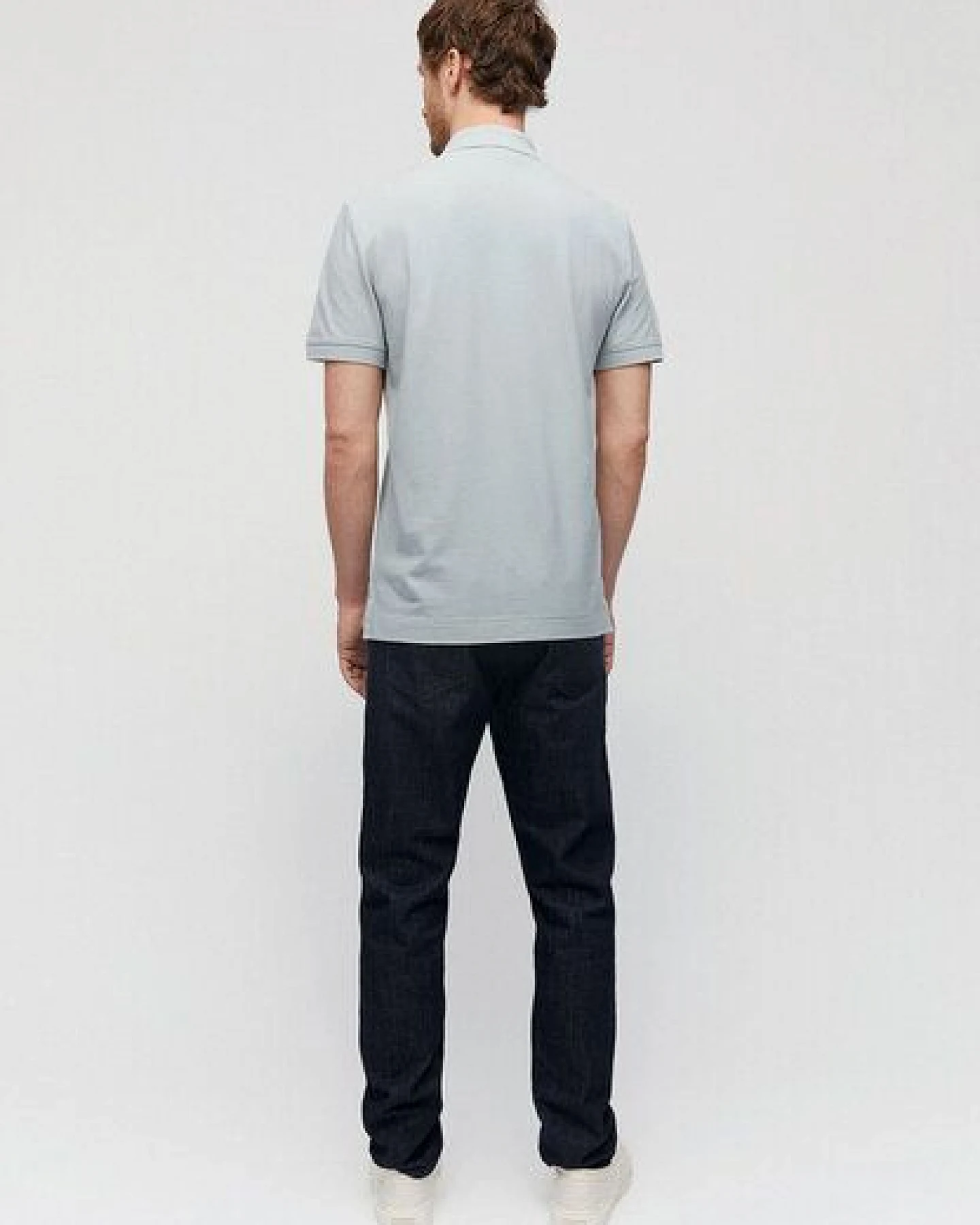 ARMEDANGELS AANTON SOLID - Herren Poloshirt aus Bio-Baumwolle – Ansicht 2