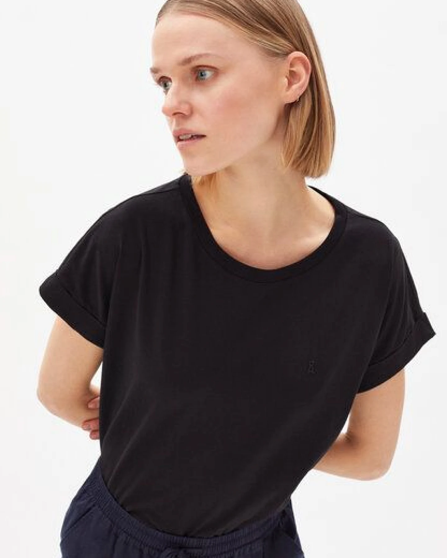 ARMEDANGELS IDAARA Damen T-Shirt aus Bio-Baumwolle – Ansicht 2