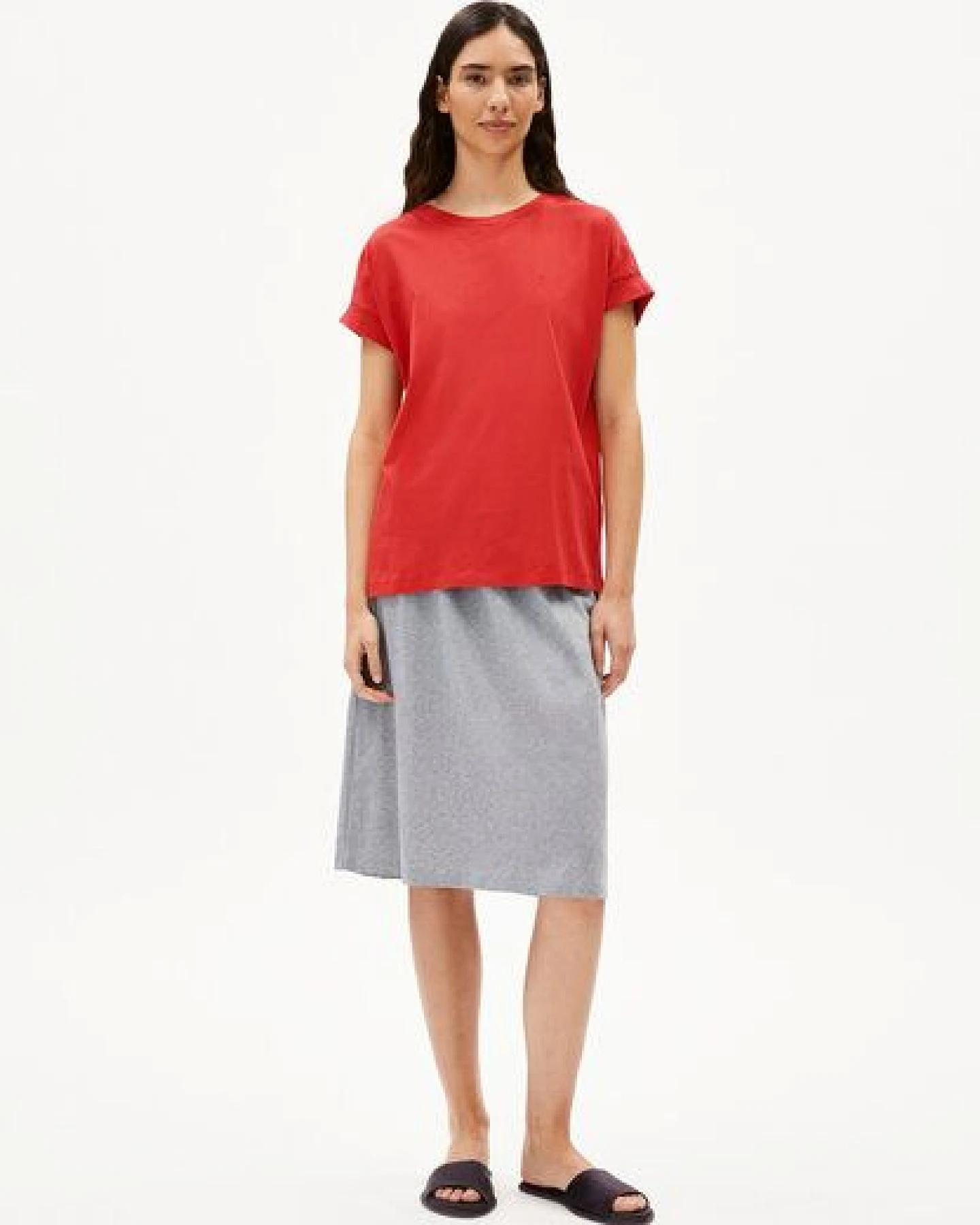 ARMEDANGELS IDAARA Damen T-Shirt aus Bio-Baumwolle – Ansicht 4