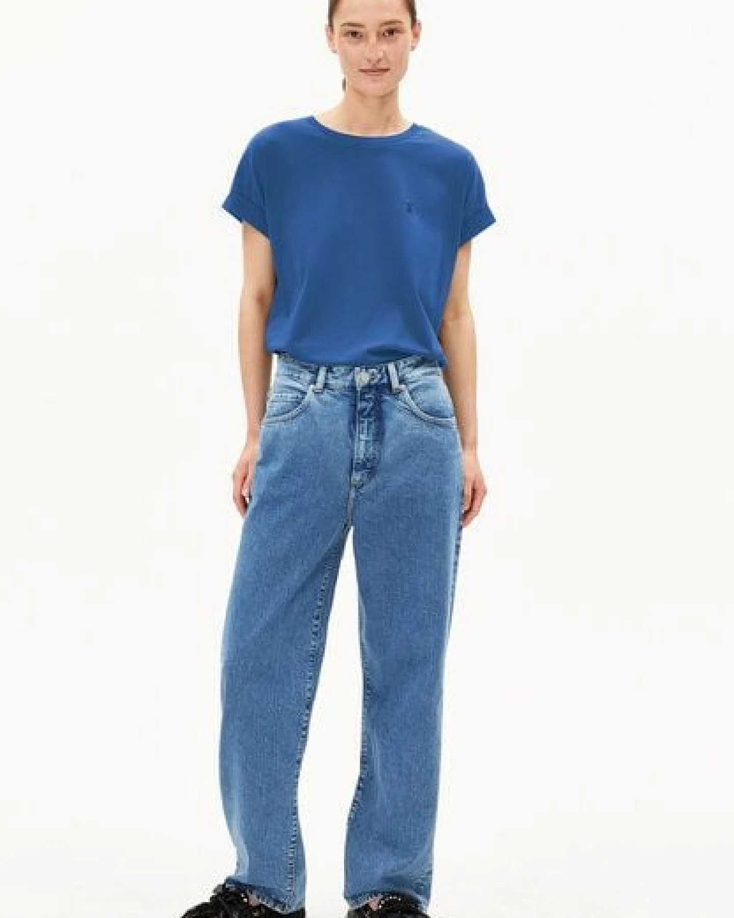 ARMEDANGELS IDAARA Damen T-Shirt aus Bio-Baumwolle – Ansicht 4